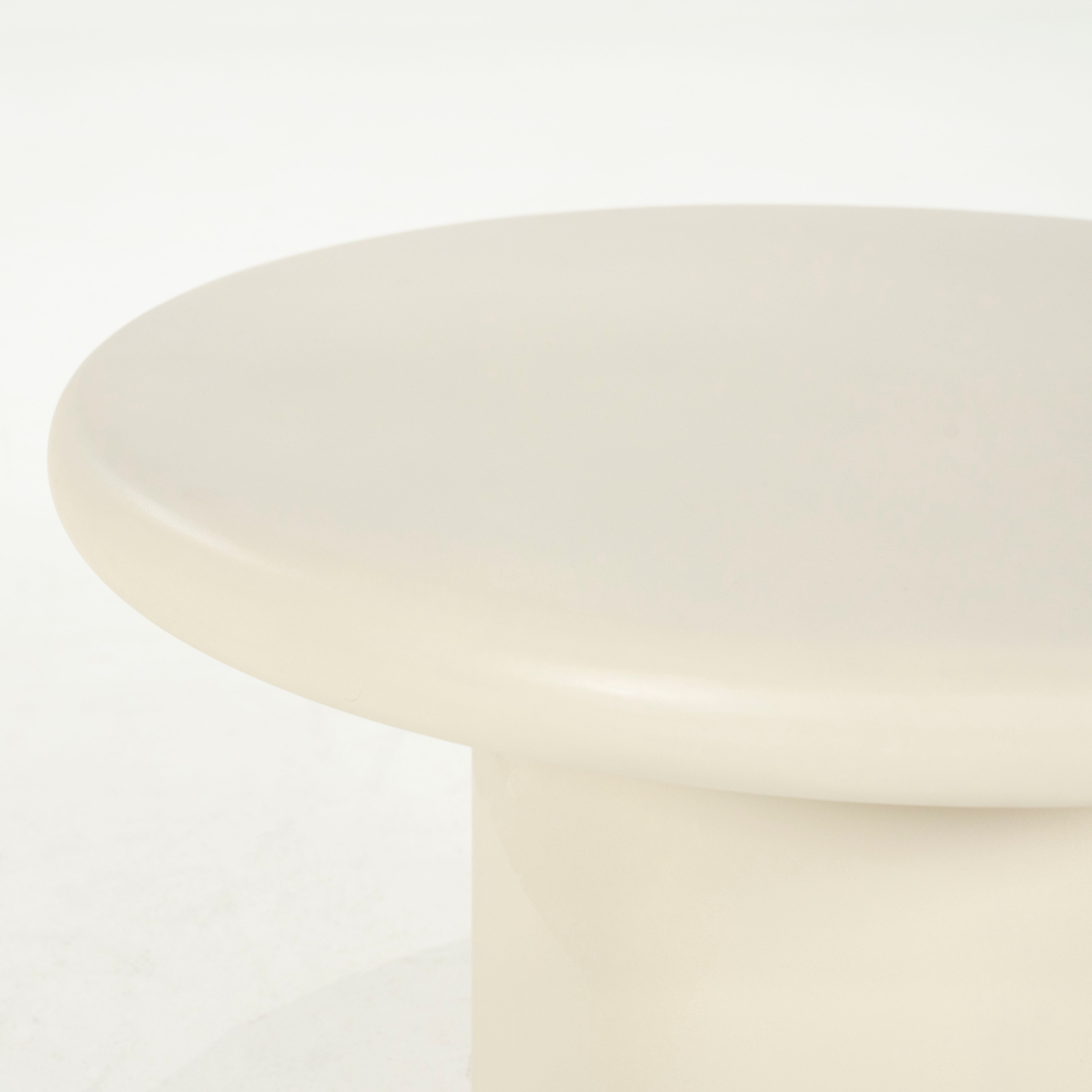JADE cream side table