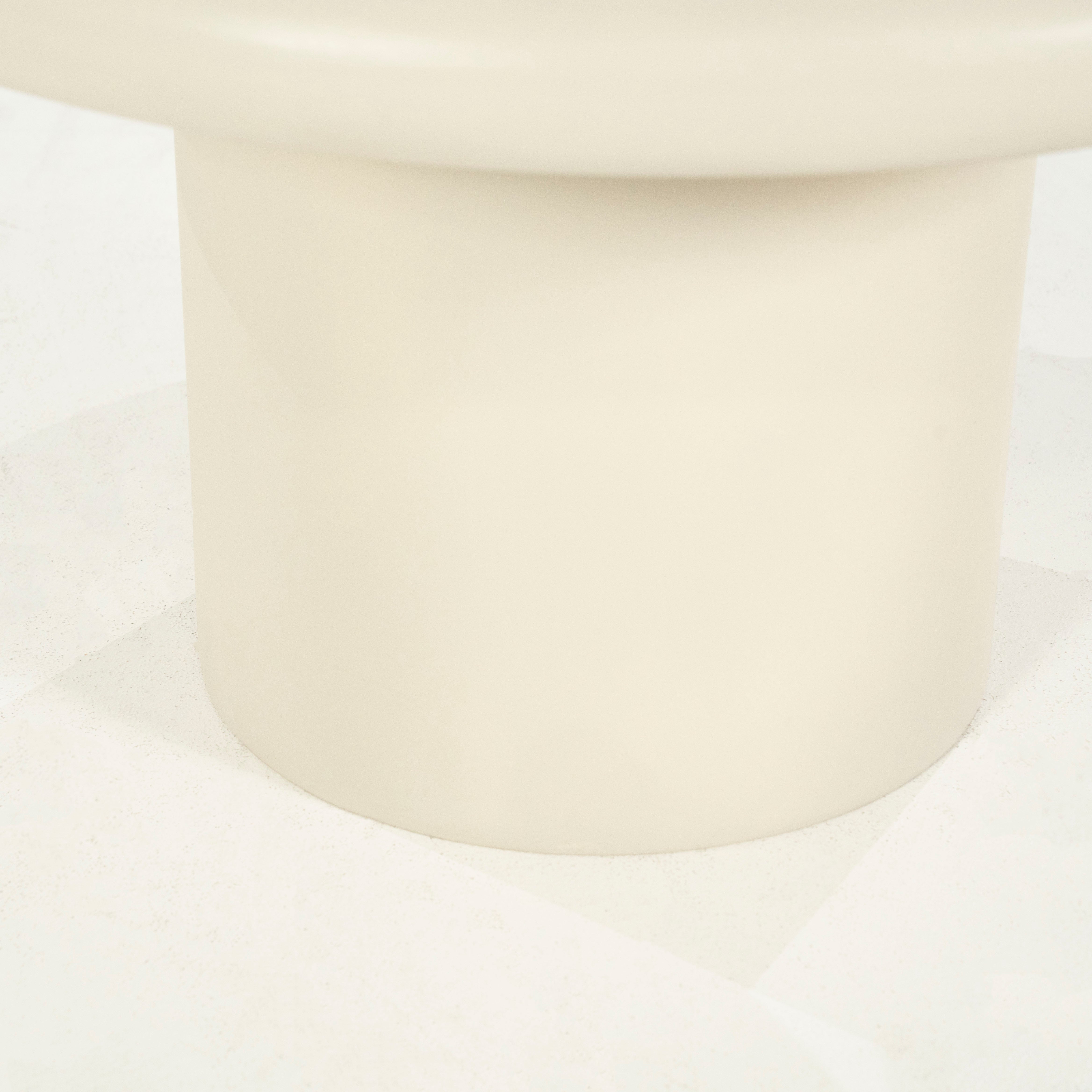 JADE cream side table