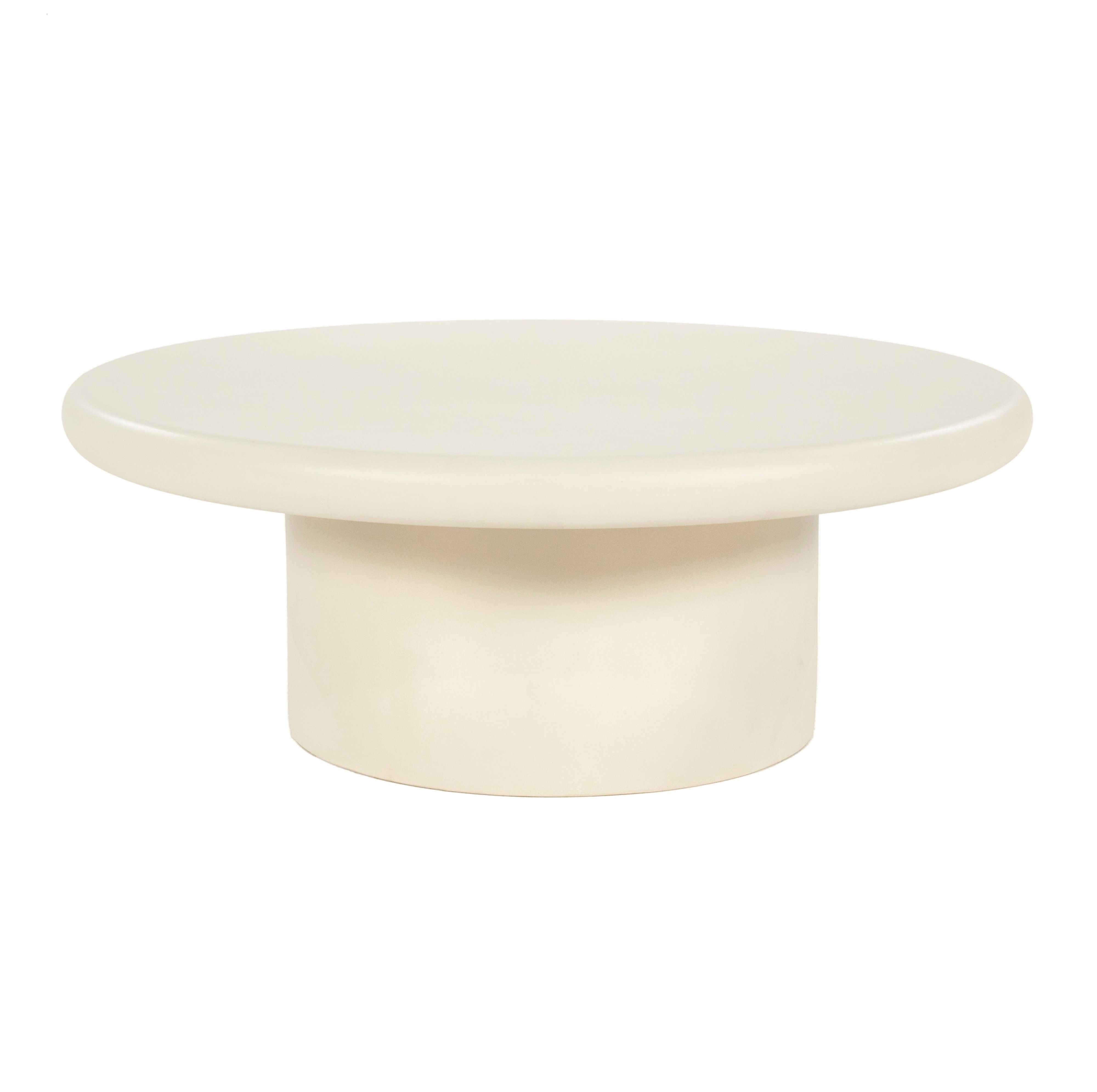 Kaffeetisch JADE cremefarben