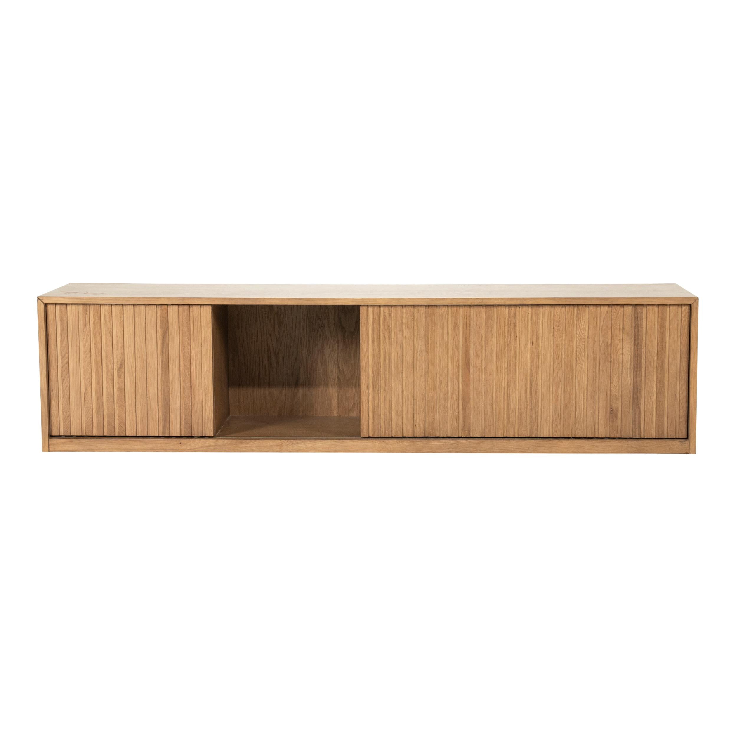 RTV-Sideboard MILO dunkles Eichenholz