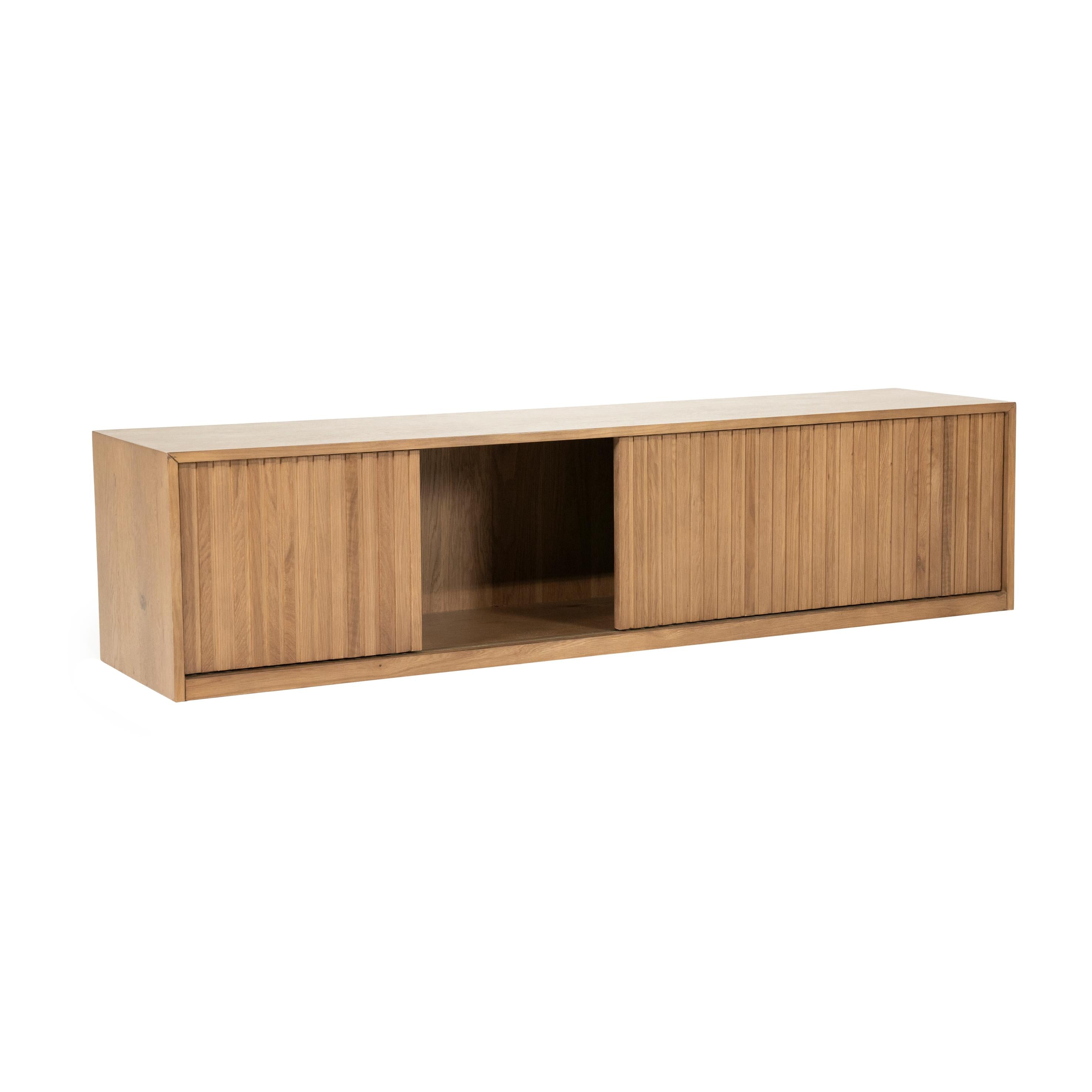 RTV-Sideboard MILO dunkles Eichenholz