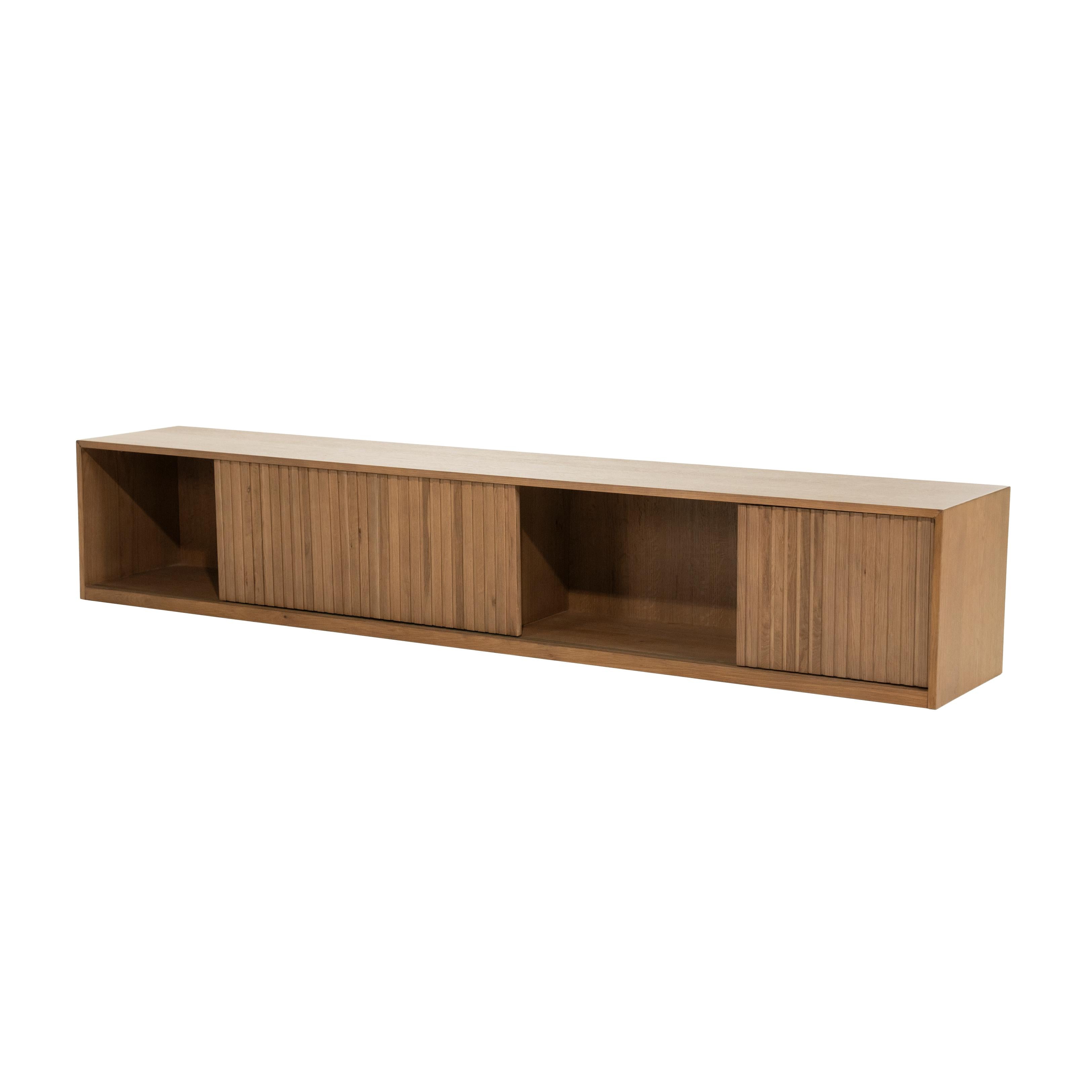 RTV-Sideboard MILO dunkles Eichenholz
