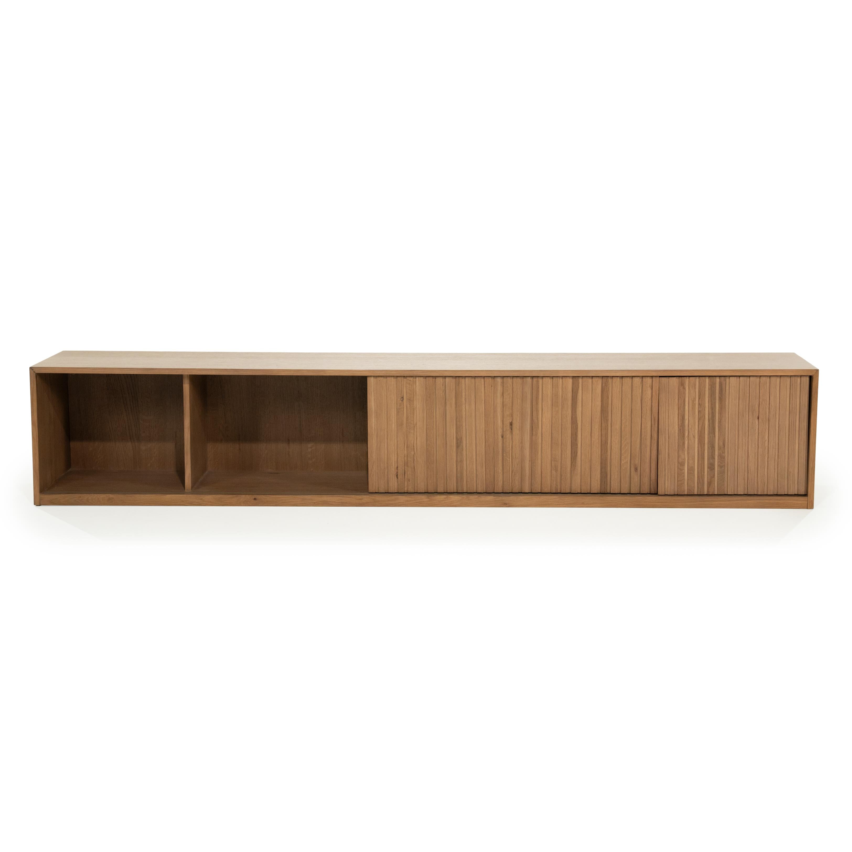 RTV-Sideboard MILO dunkles Eichenholz