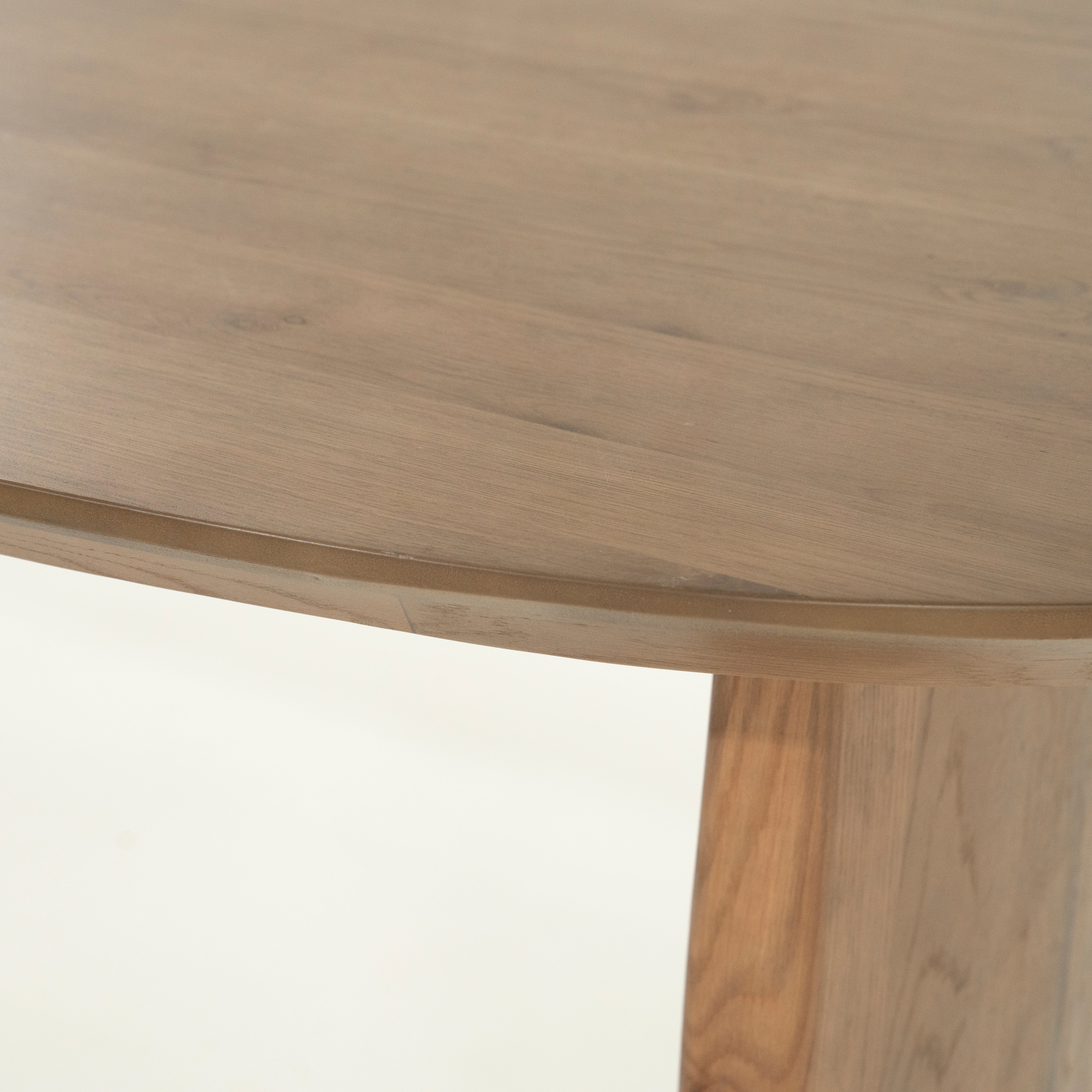 Oval table DEX dark oak wood