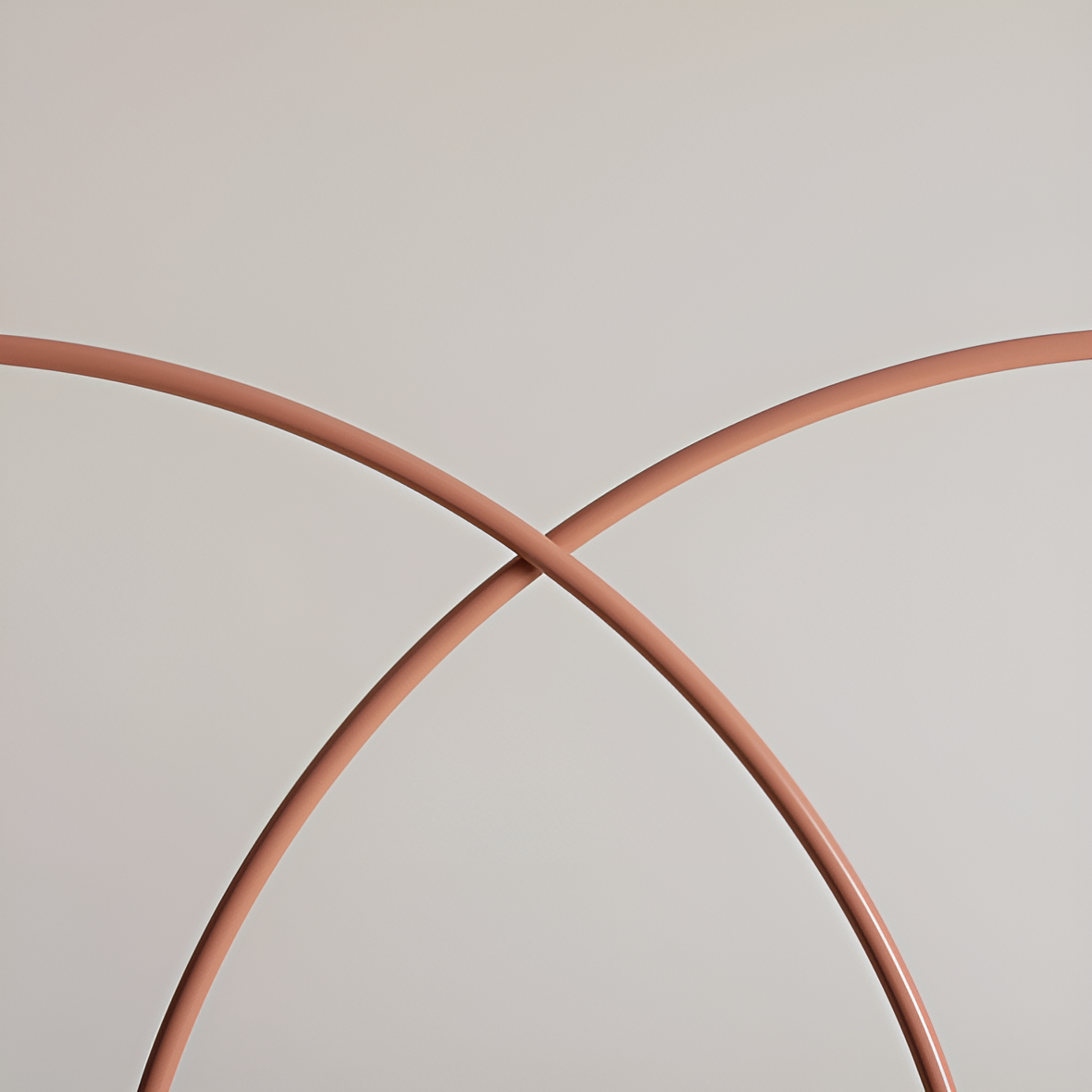 UNA DUO Korallen-Pendelleuchte