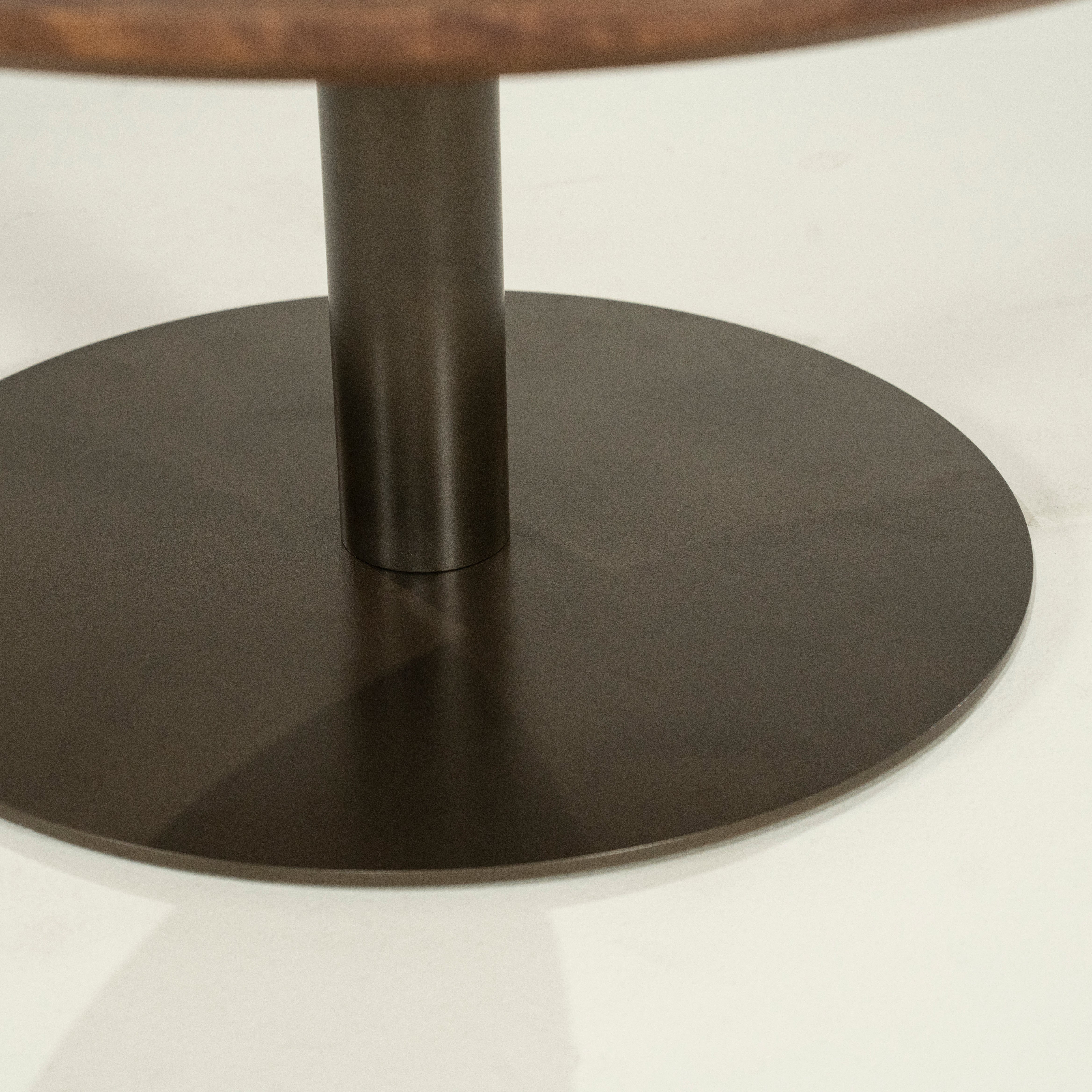 ESILA coffee table mango wood with metal base