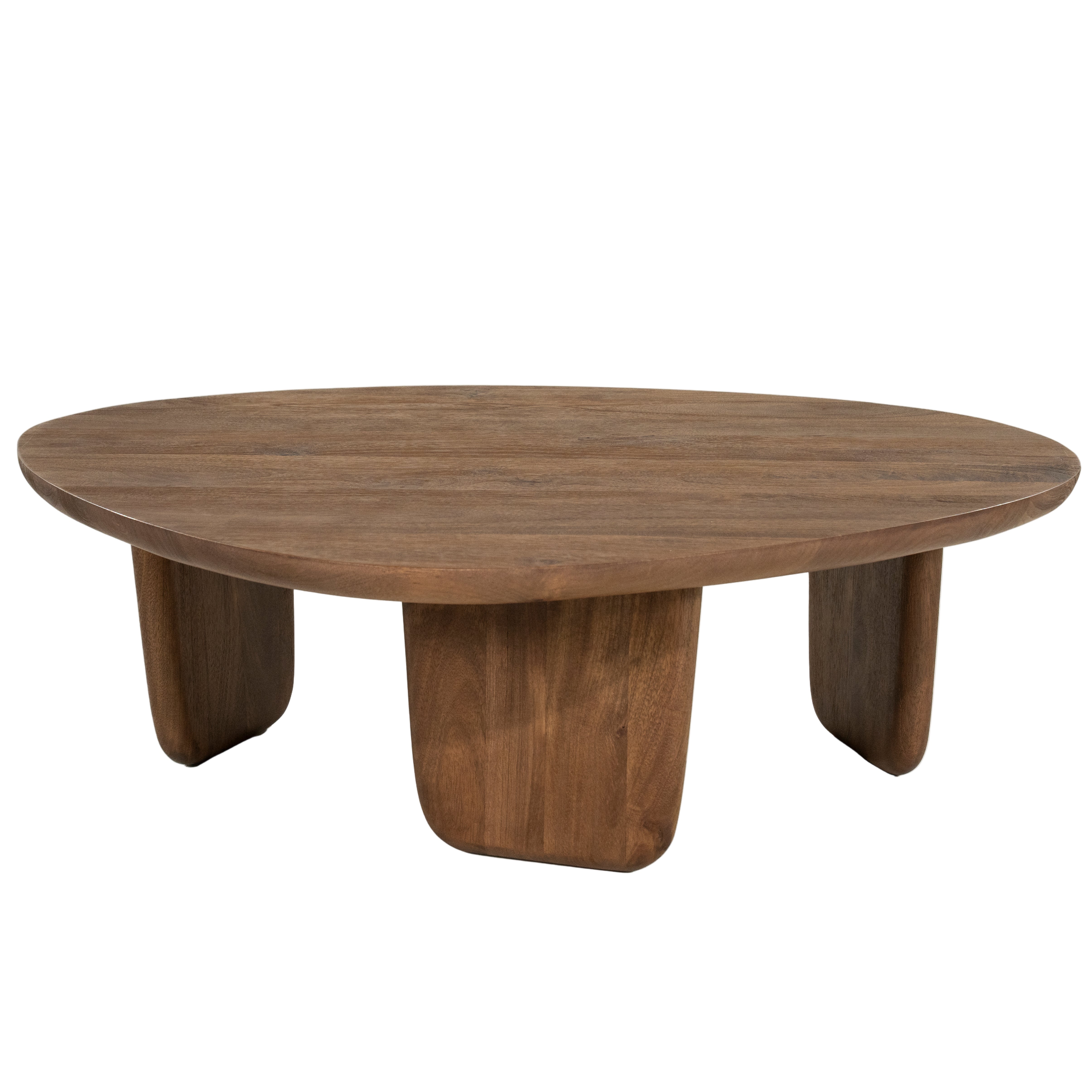 Couchtisch MAUD dunkles Mangoholz