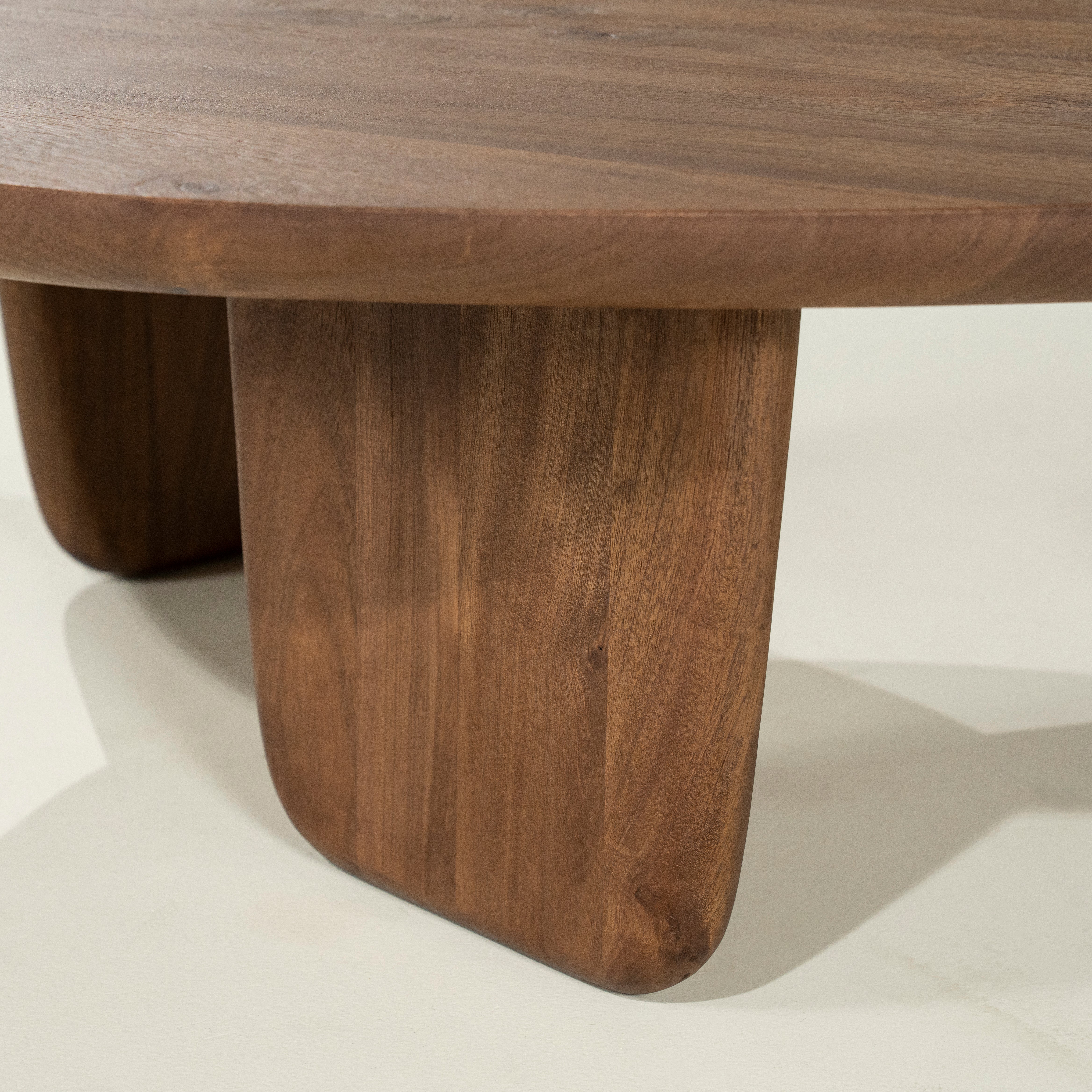 Couchtisch MAUD dunkles Mangoholz