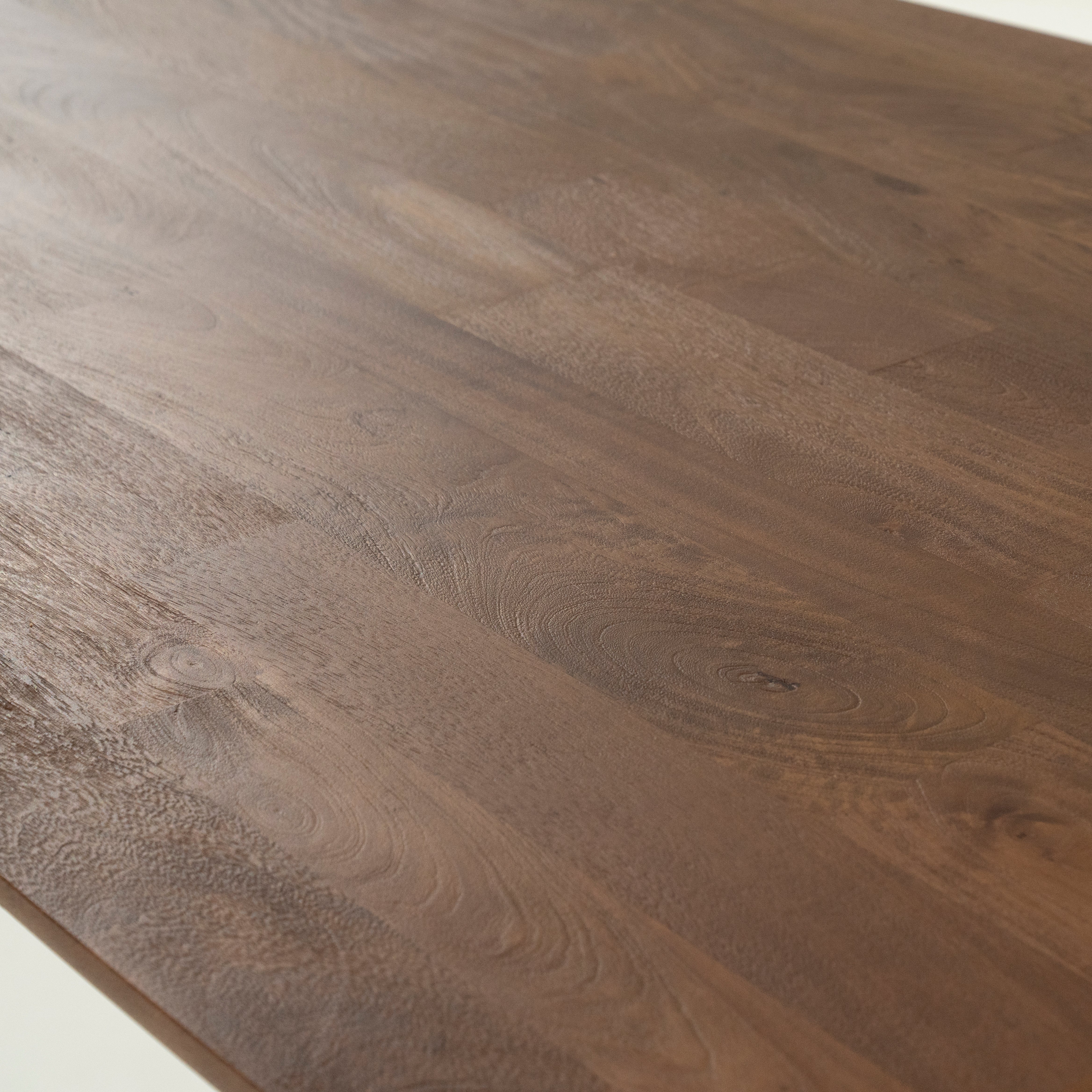 Oval Table COCO Dark Brown Mango Wood