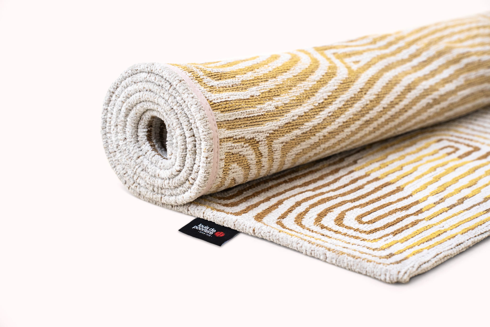 Teppich CORAL YELLOW HIPPY gelb-beige