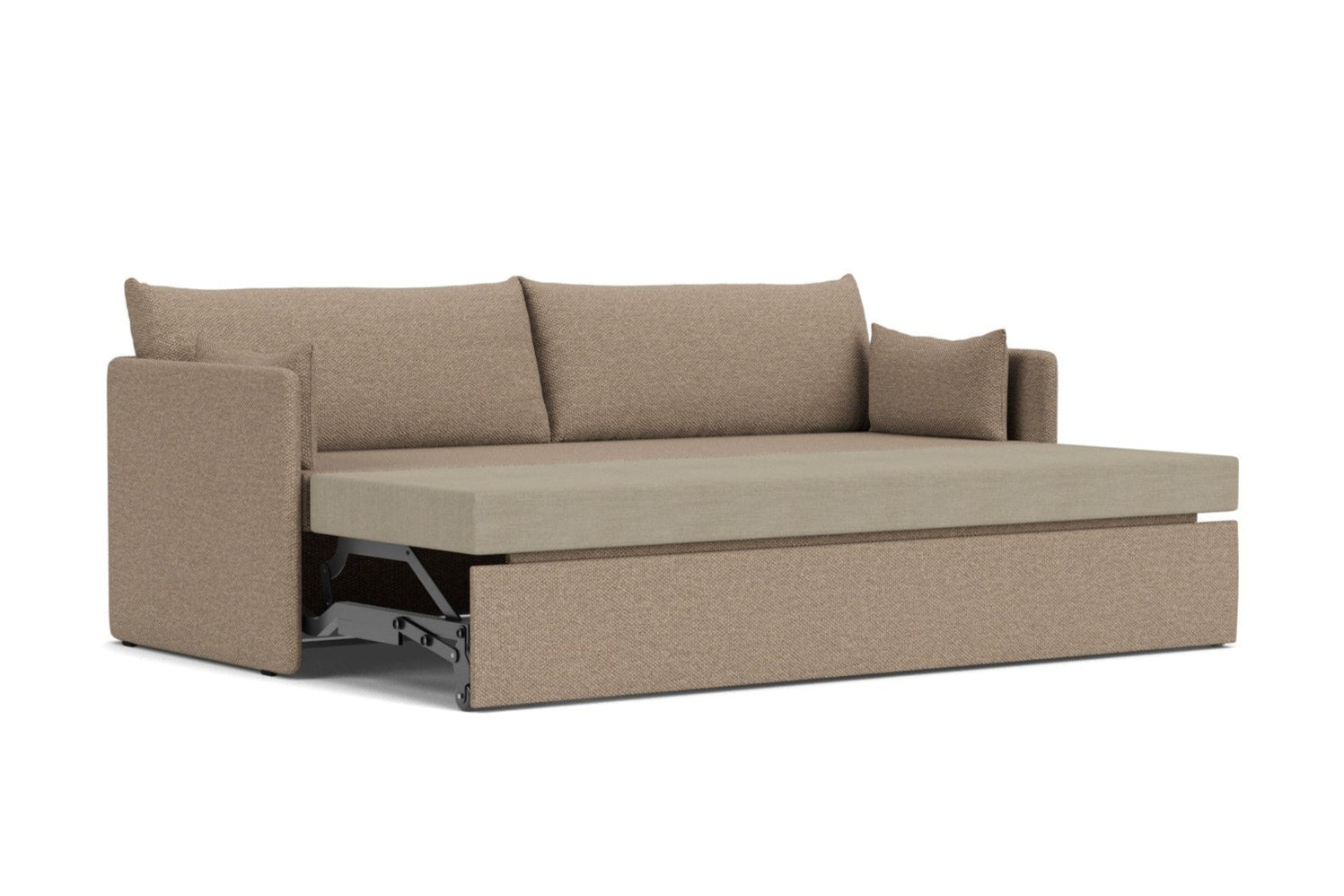 Sofa mit Schlaffunktion 3-sitzig 0FFSET braun