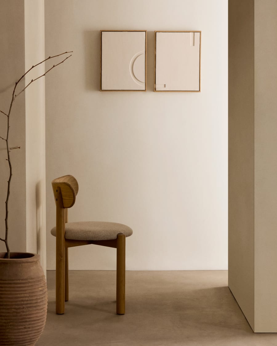 Nebai chair beige szenil