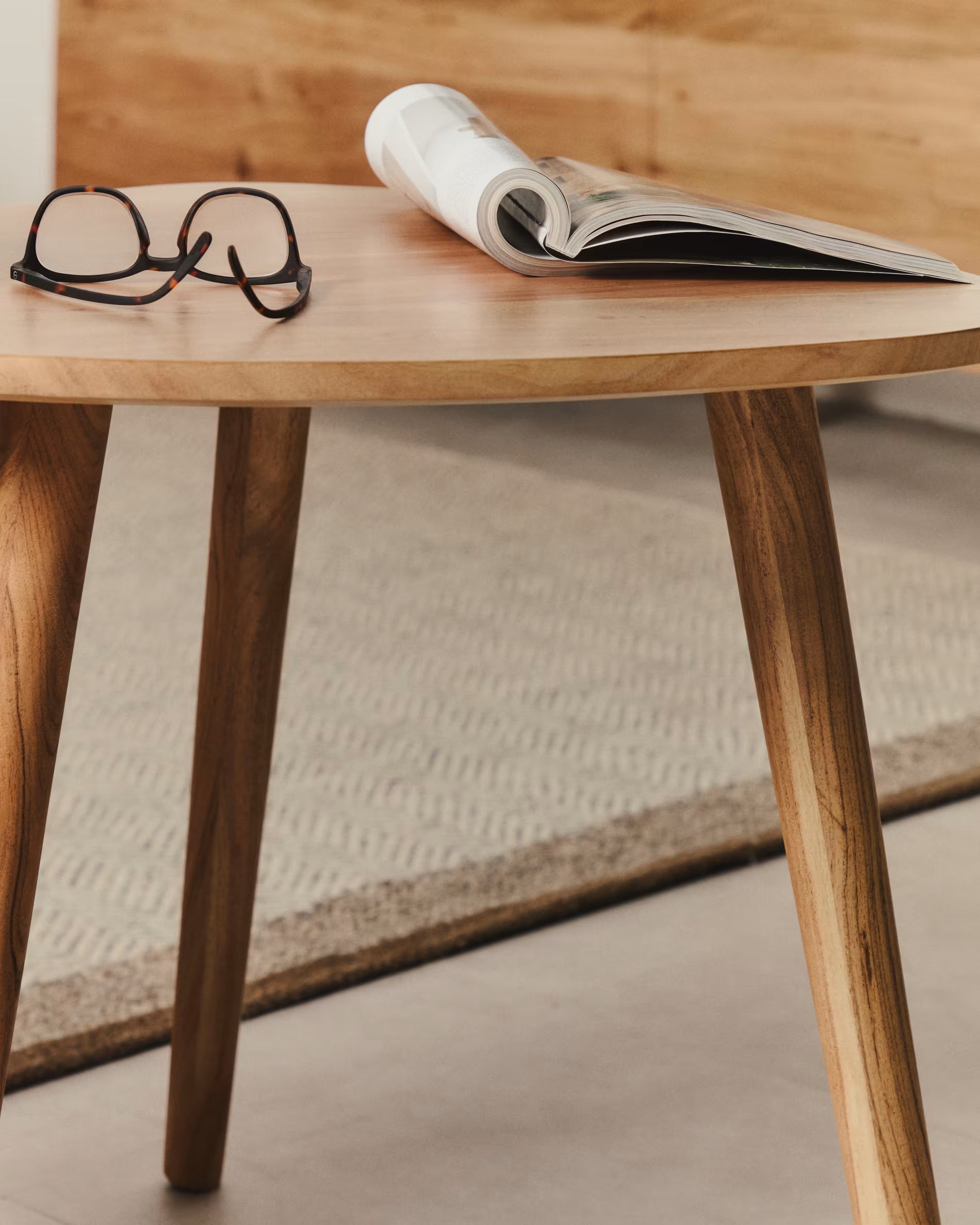 Set von Couchtischen DUVANI Akazienholz