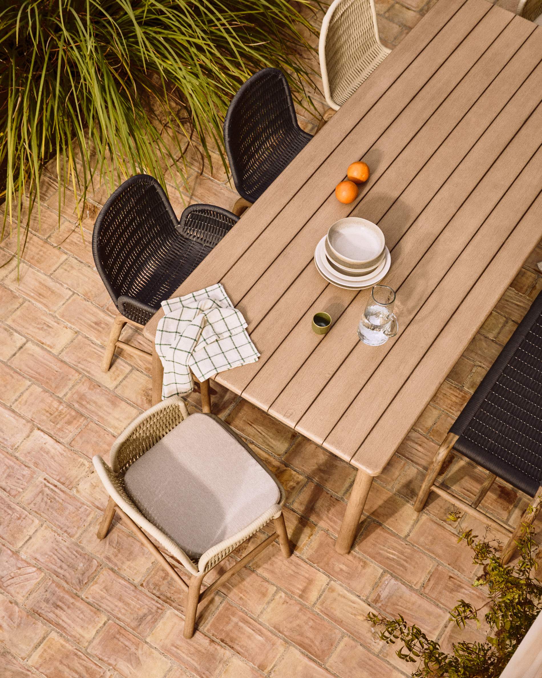 ALIPA Dark Gray Garden Chair