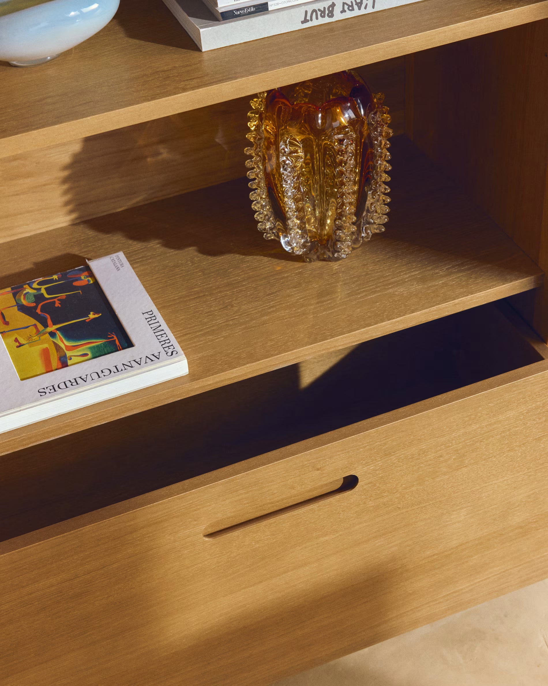 ARELIDA Oak Veneer Shelf