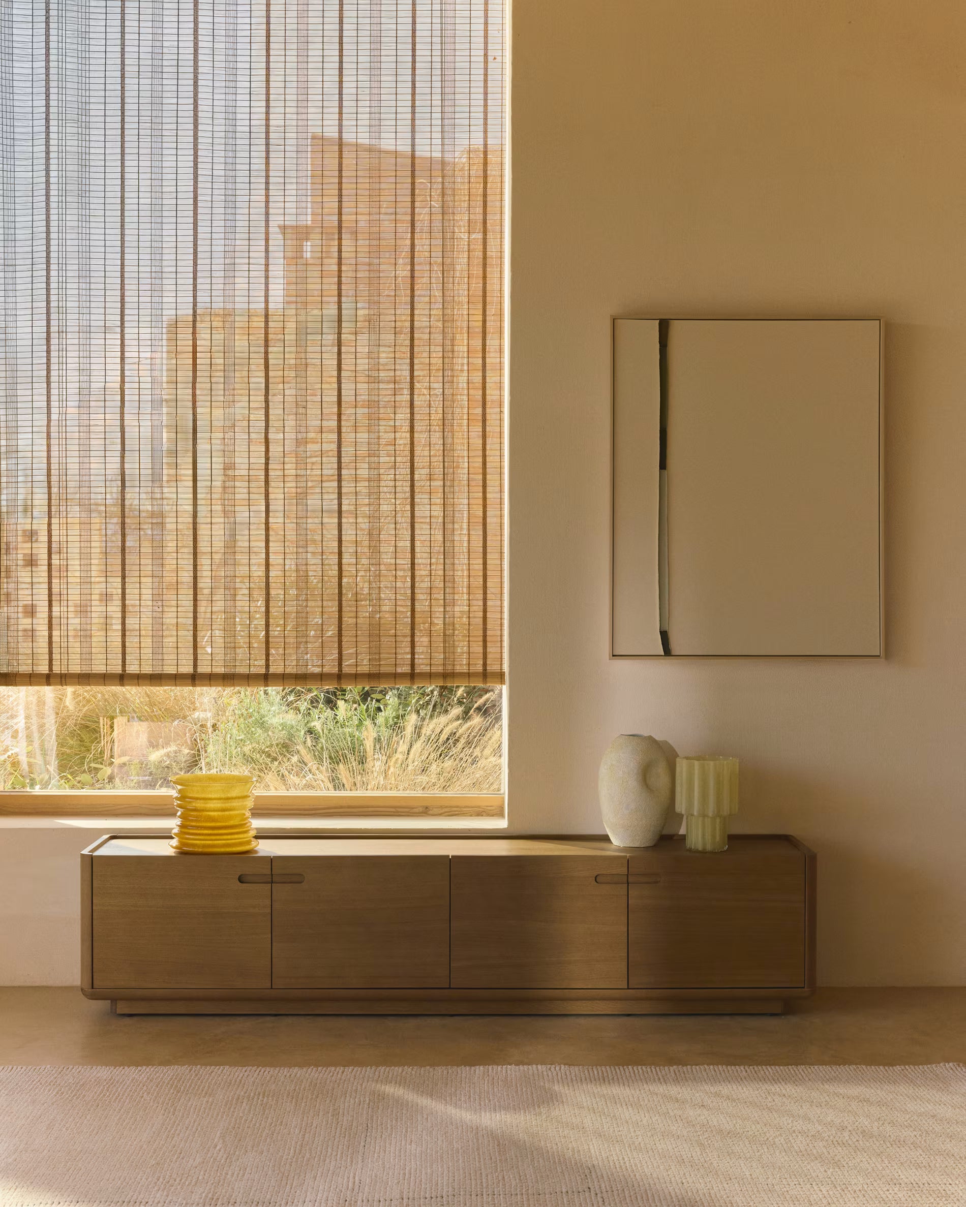 ARELIDA Oak Veneer TV Cabinet