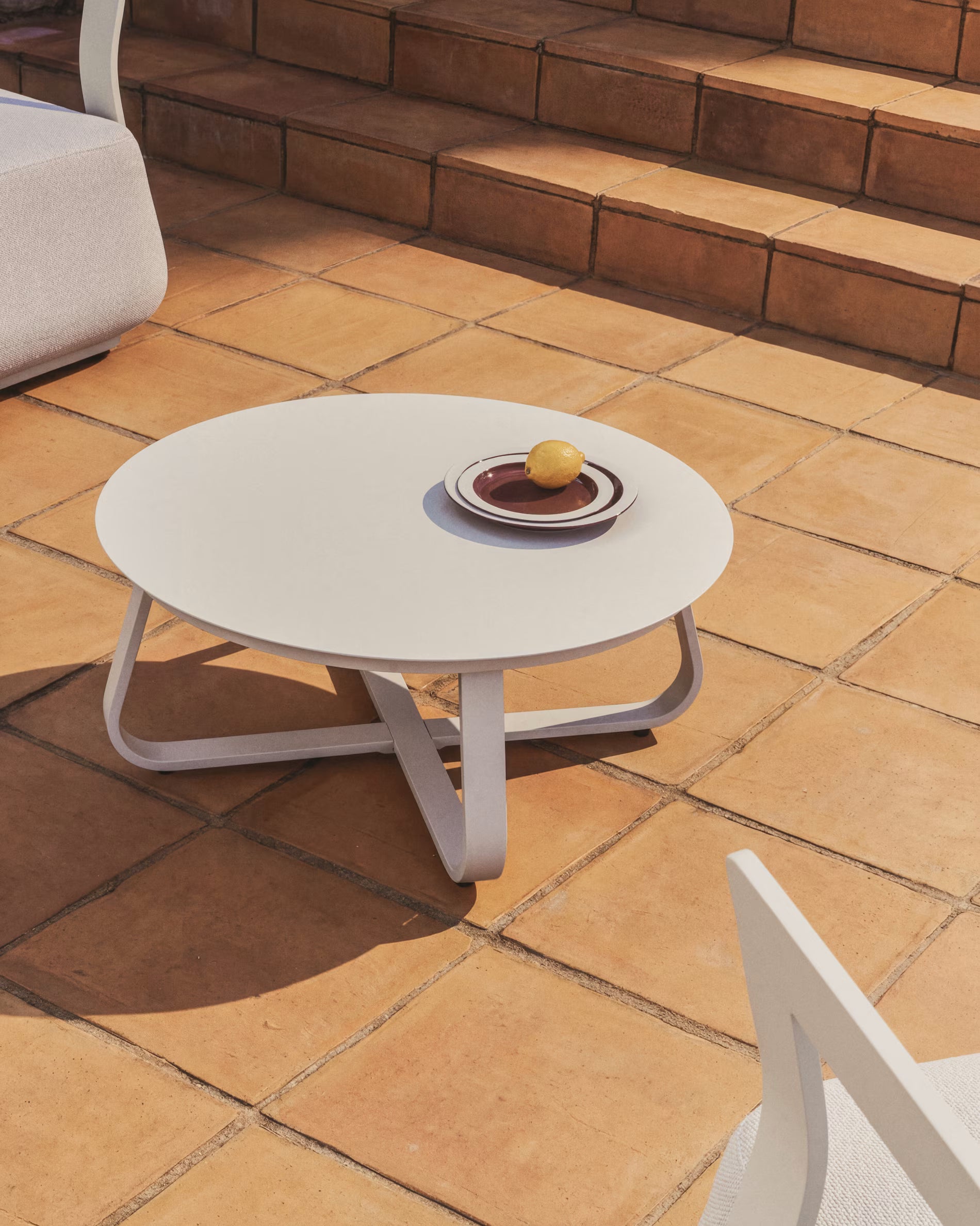 Kaffeetisch Garten TAMARIS ecru