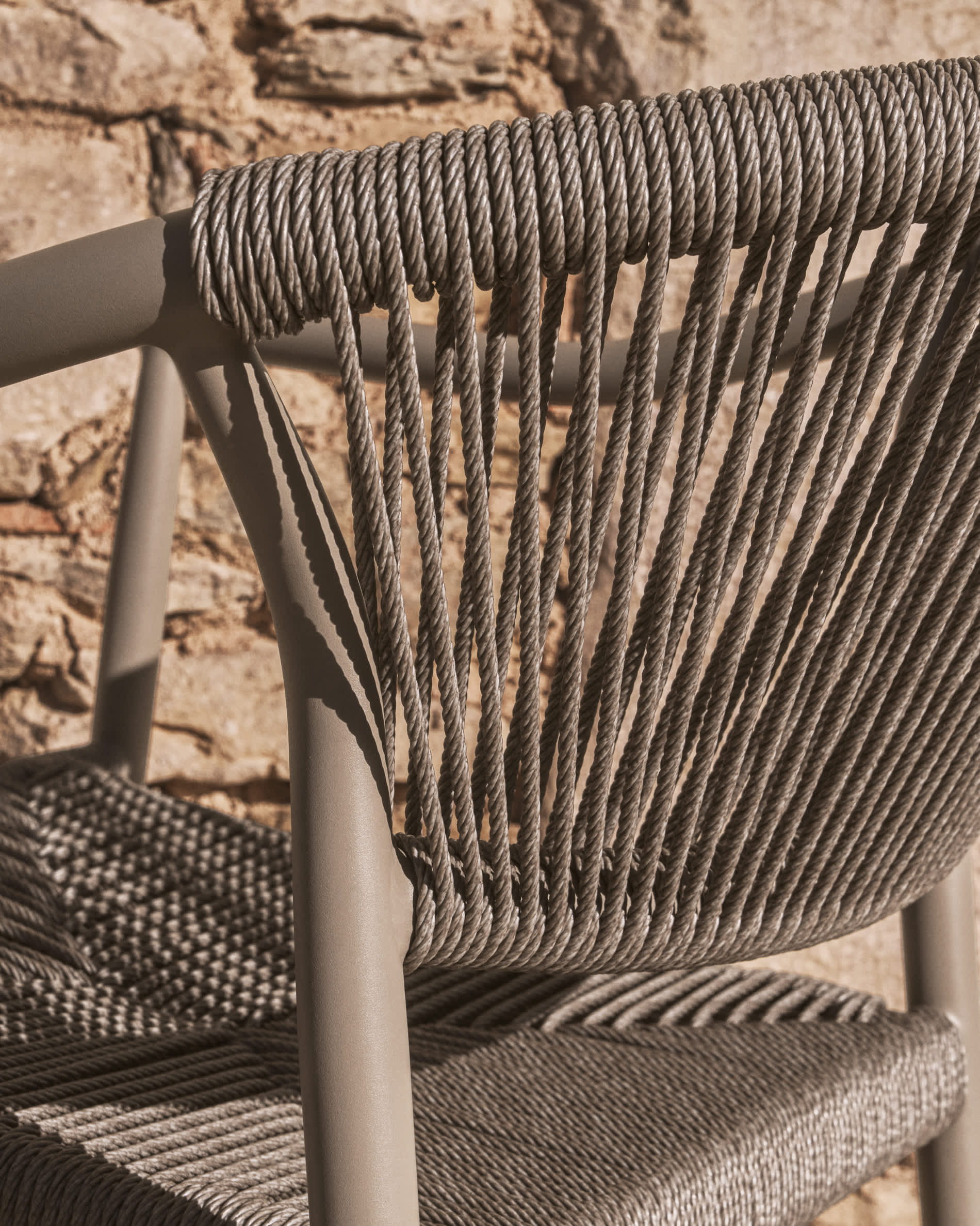 Gartenstuhl LIVADIA taupe