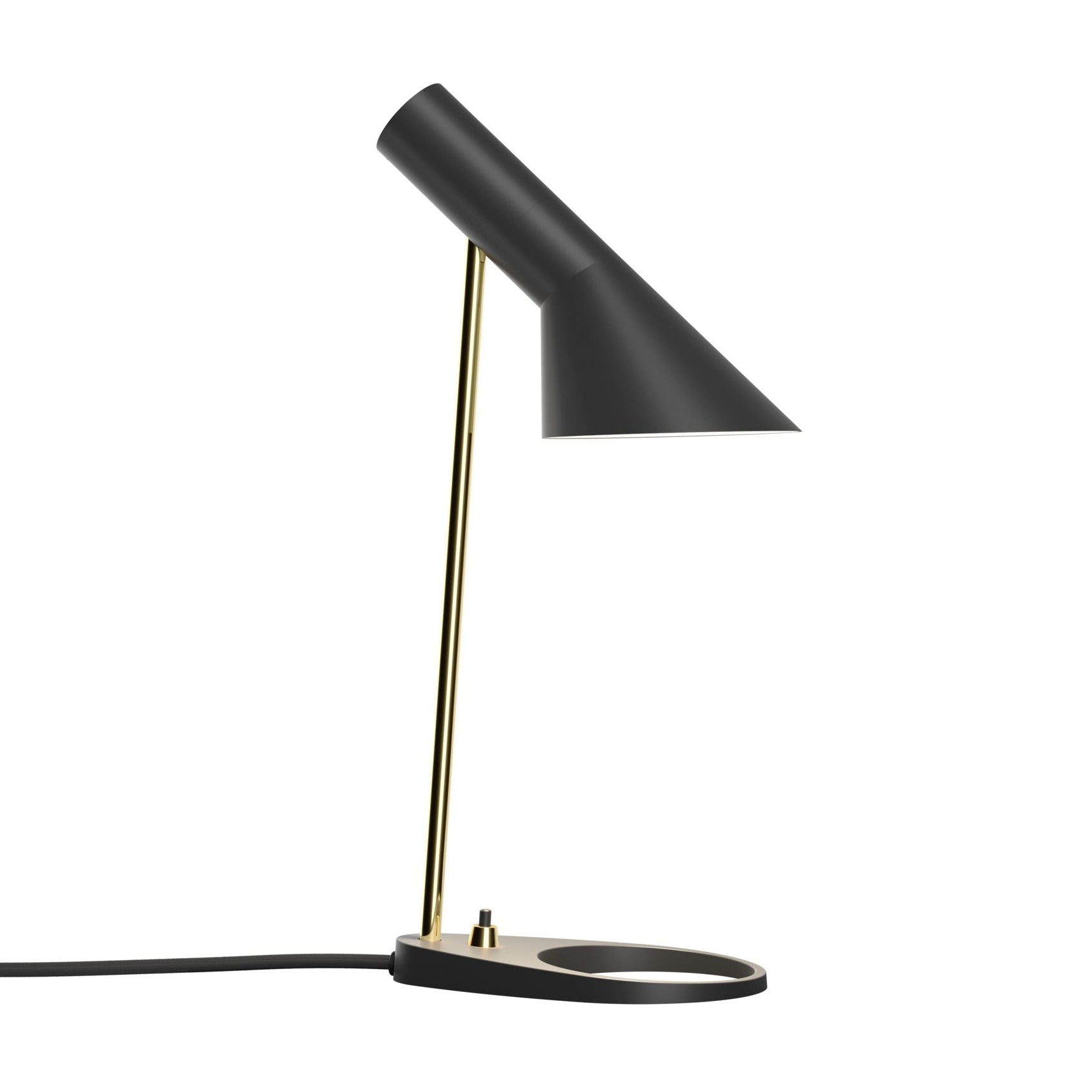 Tischlampe AJ MINI schwarz mit Messing