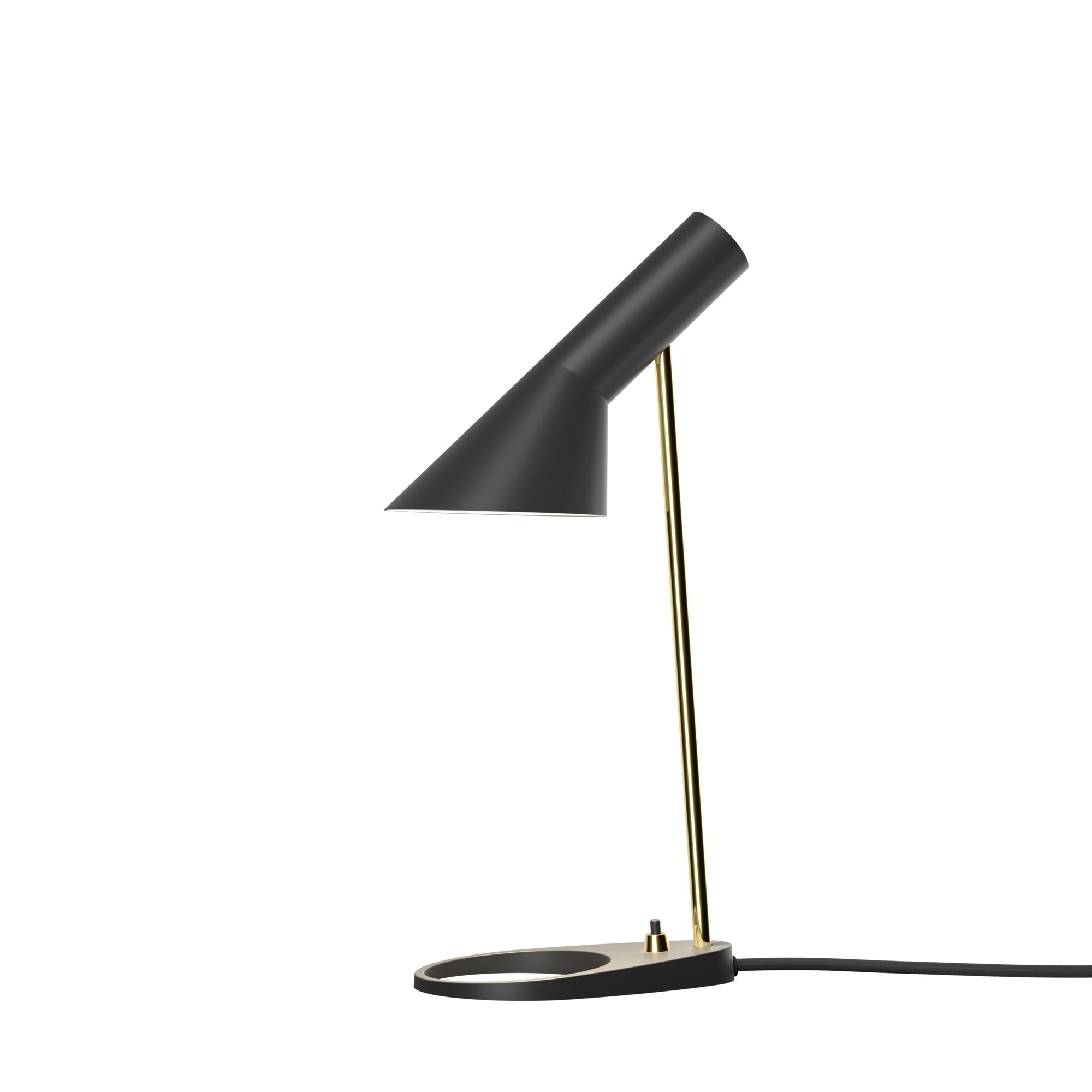 Tischlampe AJ MINI schwarz mit Messing