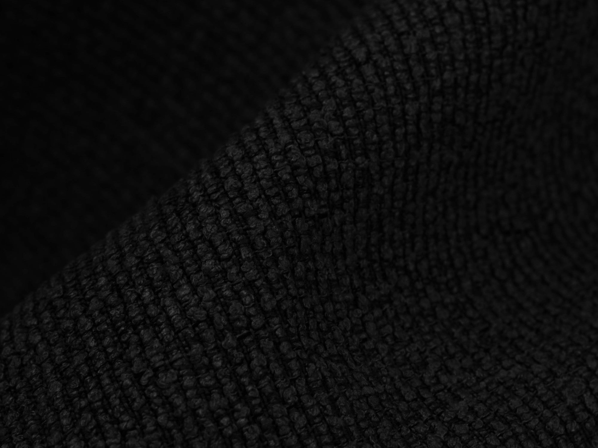 Armchair / module ALOHA black boucle