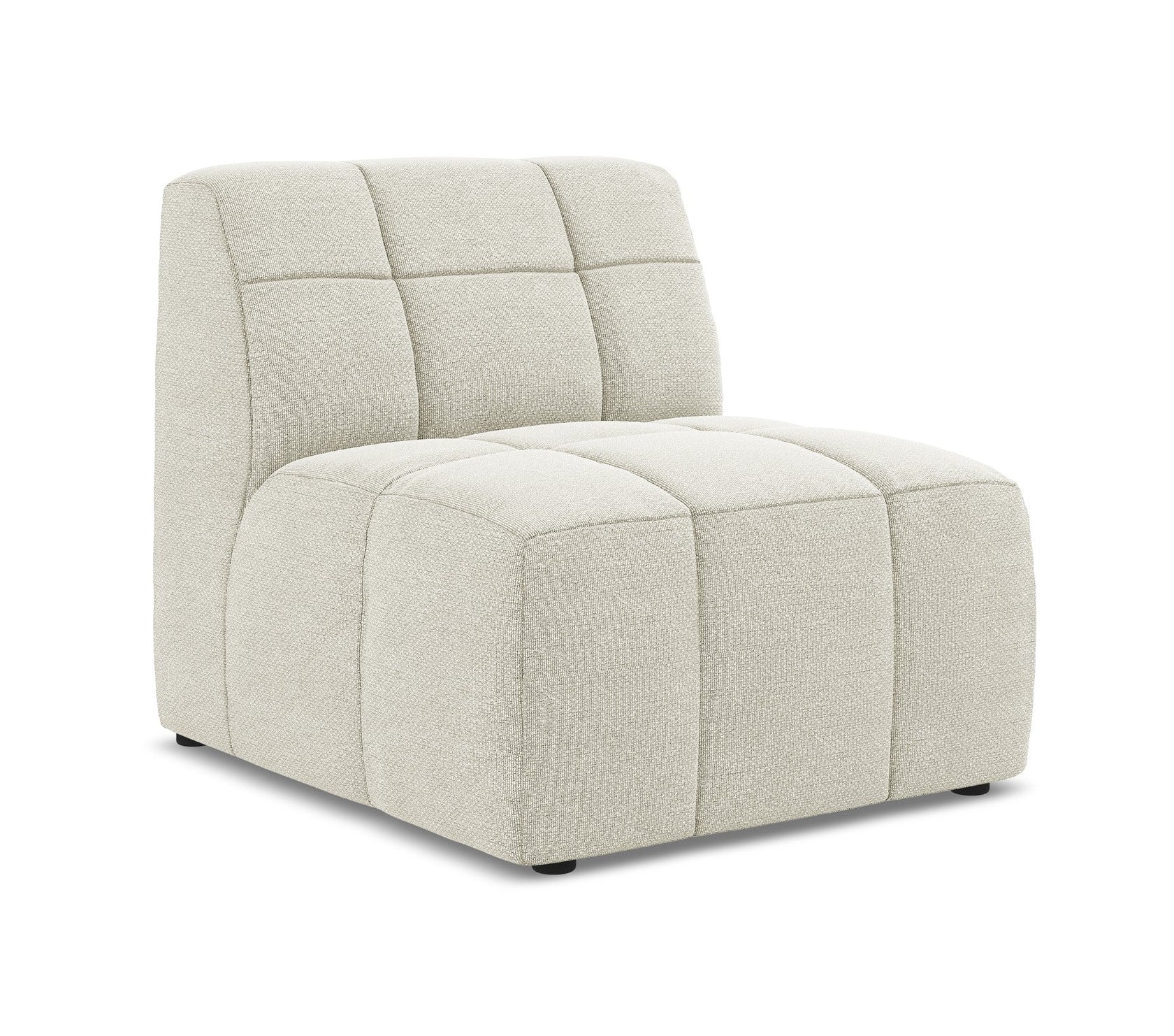 Armchair / module ALOHA sandy boucle