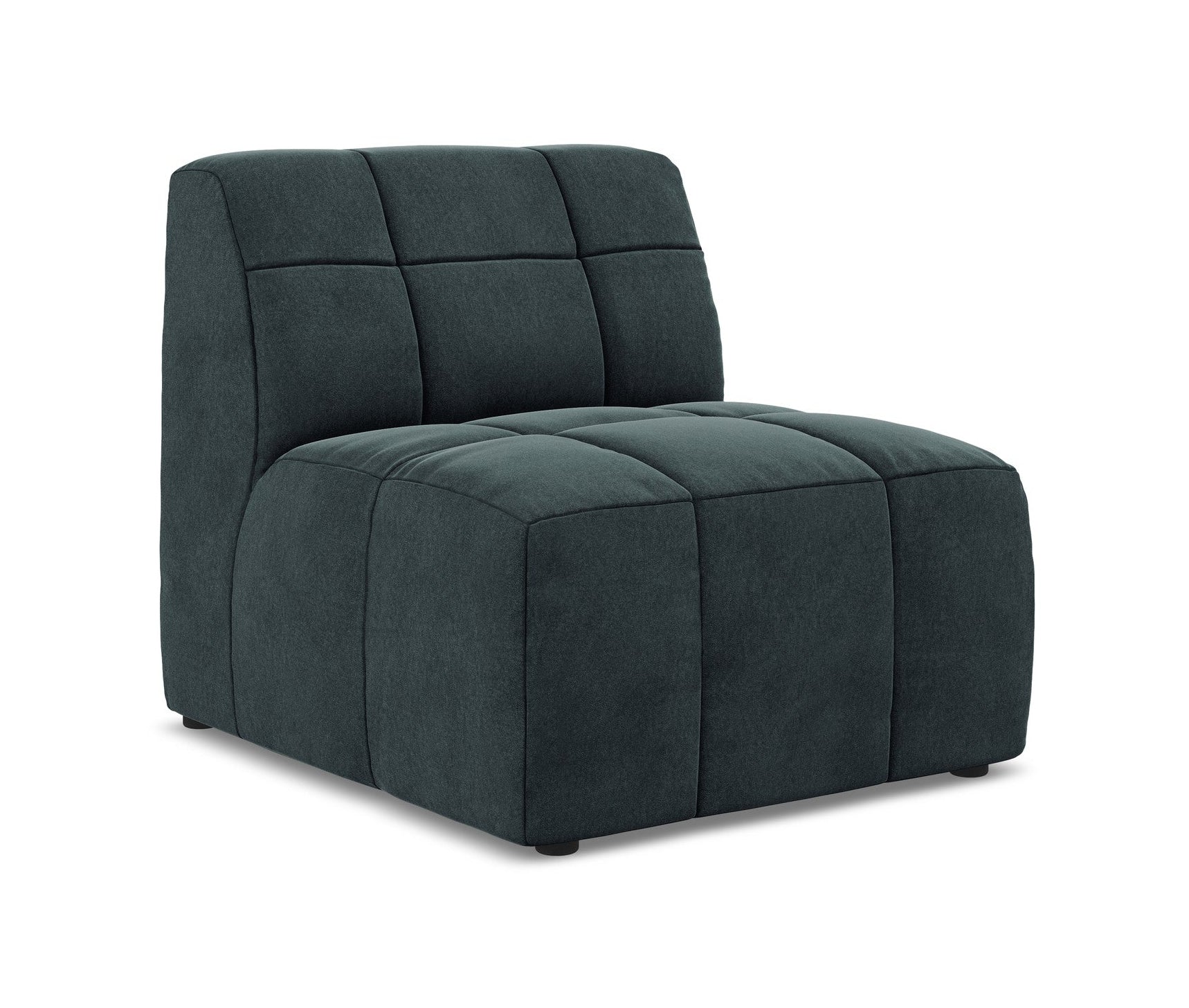 Armchair / velvet module ALOHA sea