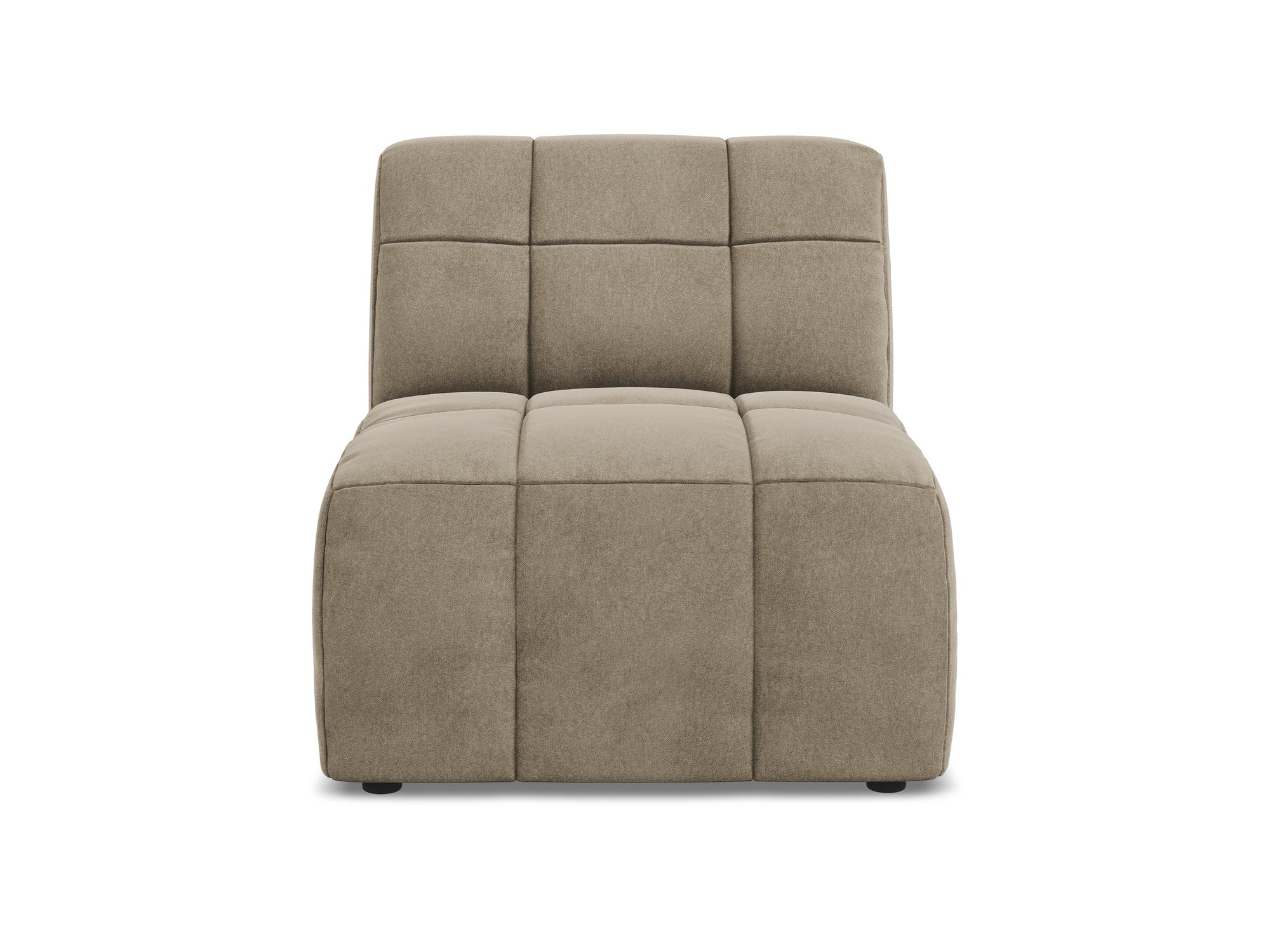 Armchair / velvet module ALOHA beige