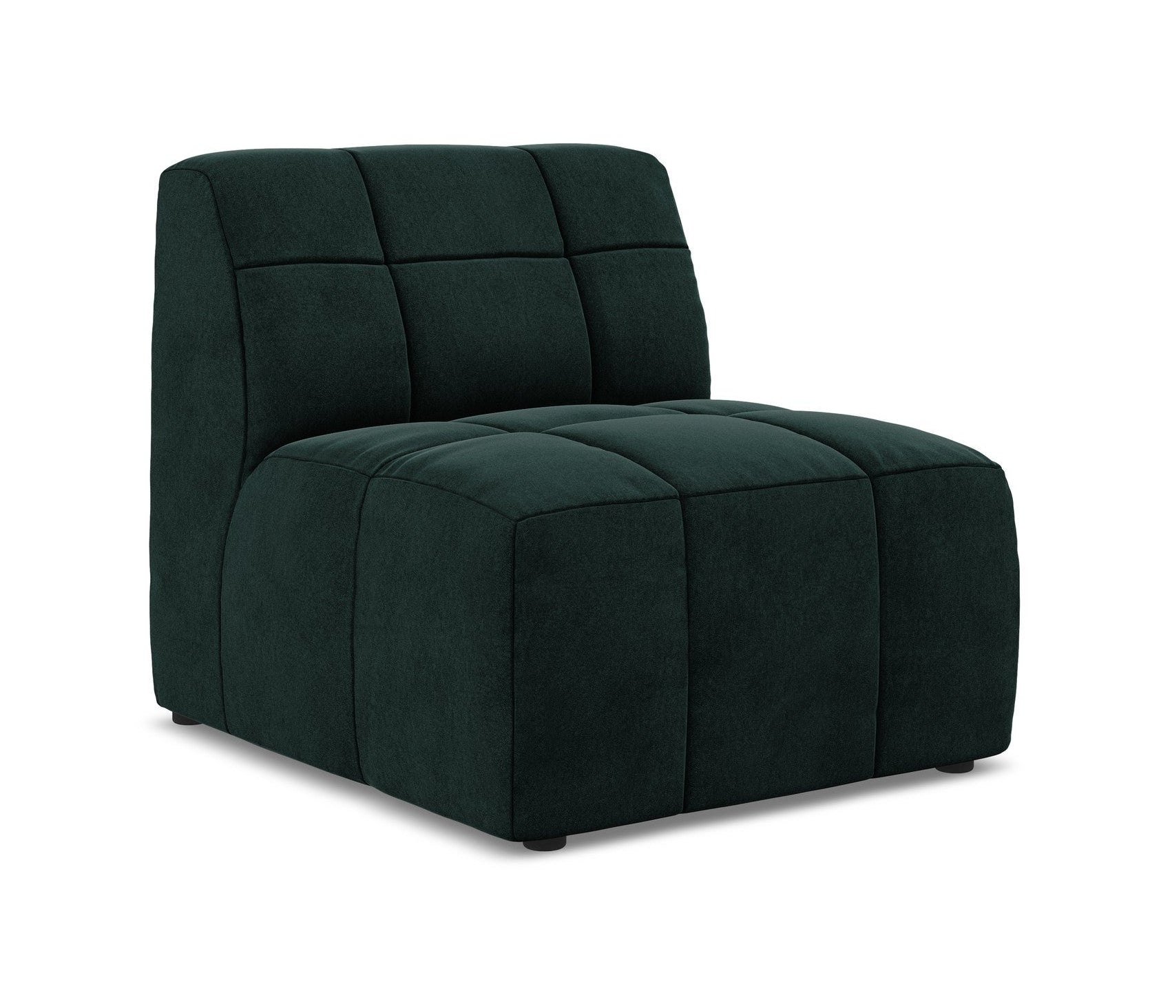 Sessel / Samtmodul ALOHA graugrün