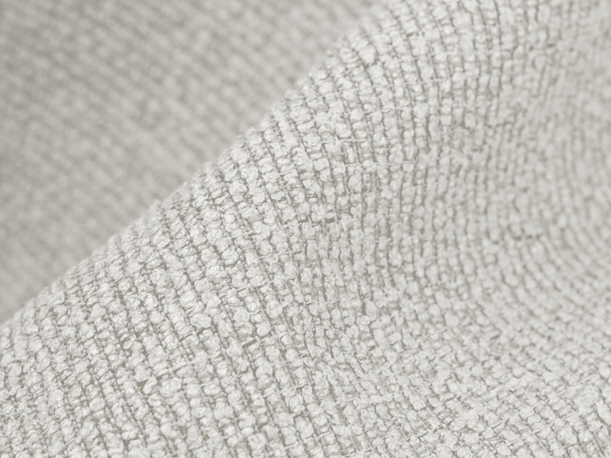 Modulares 3-Sitzer Sofa ALOHA weißer Boucle