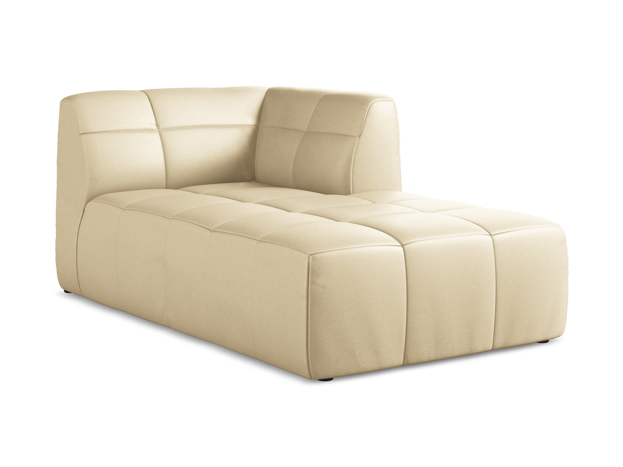 ALOHA chaise longue beige eco-leather