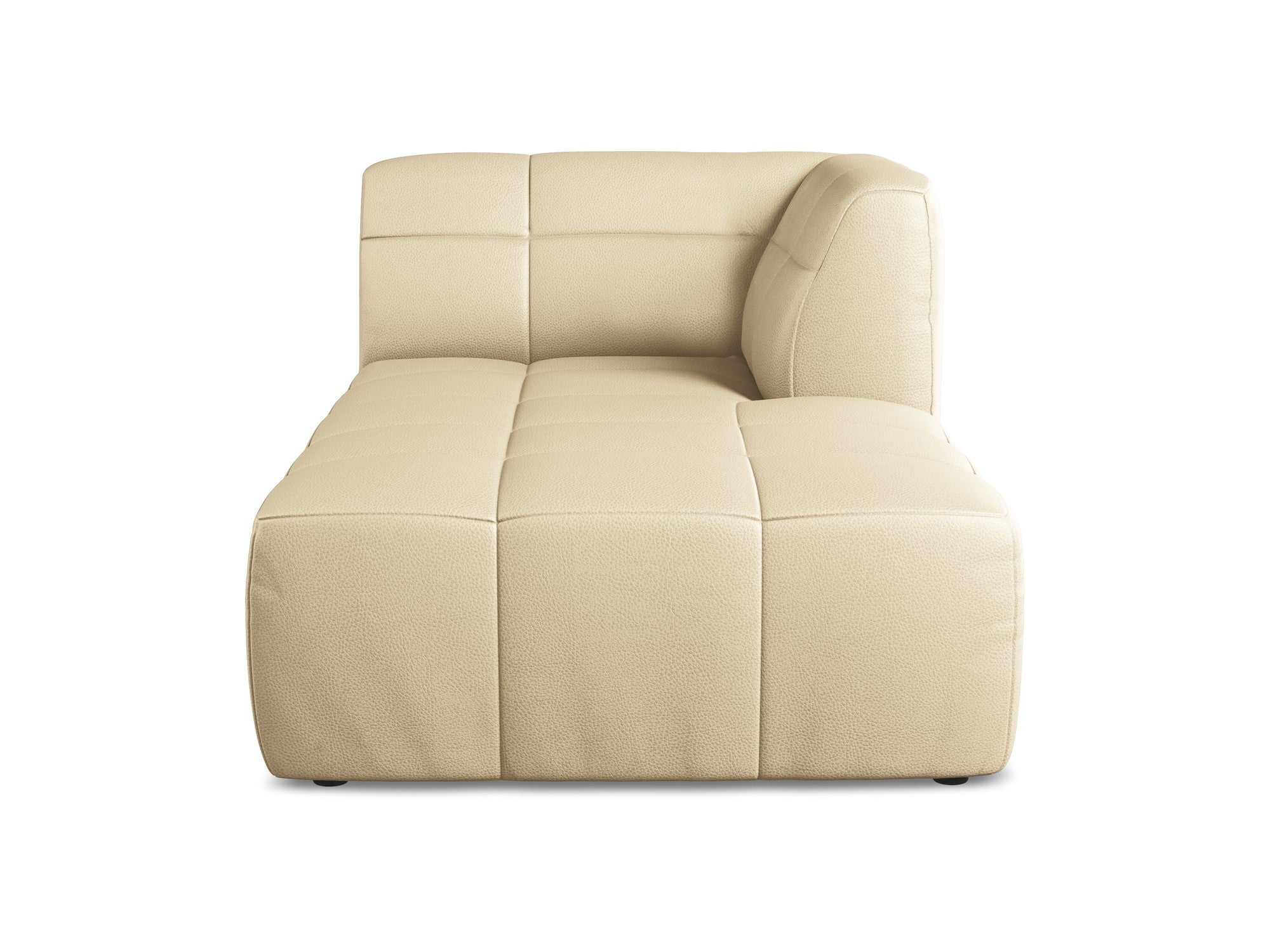ALOHA chaise longue beige eco-leather
