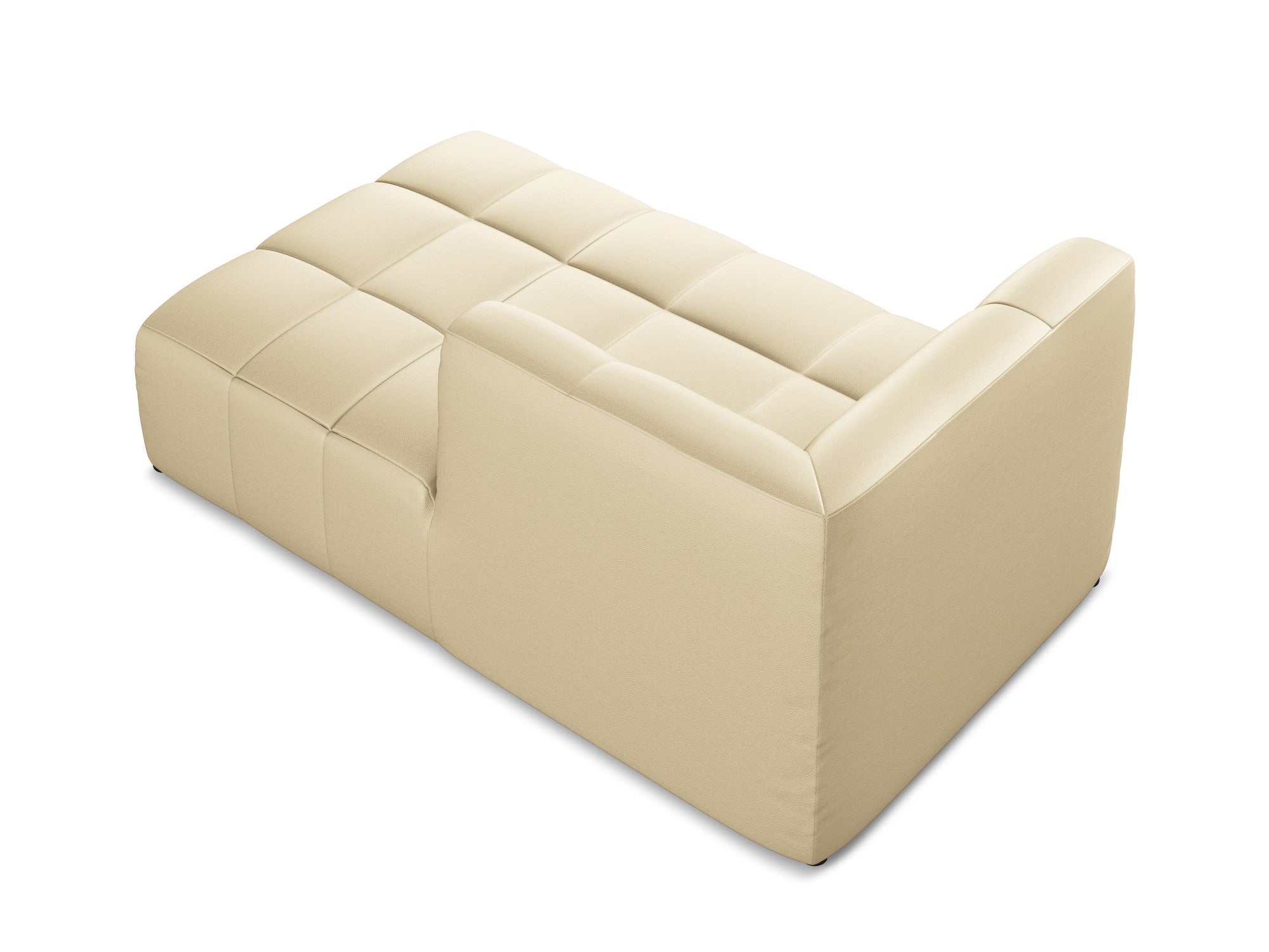 ALOHA chaise longue beige eco-leather