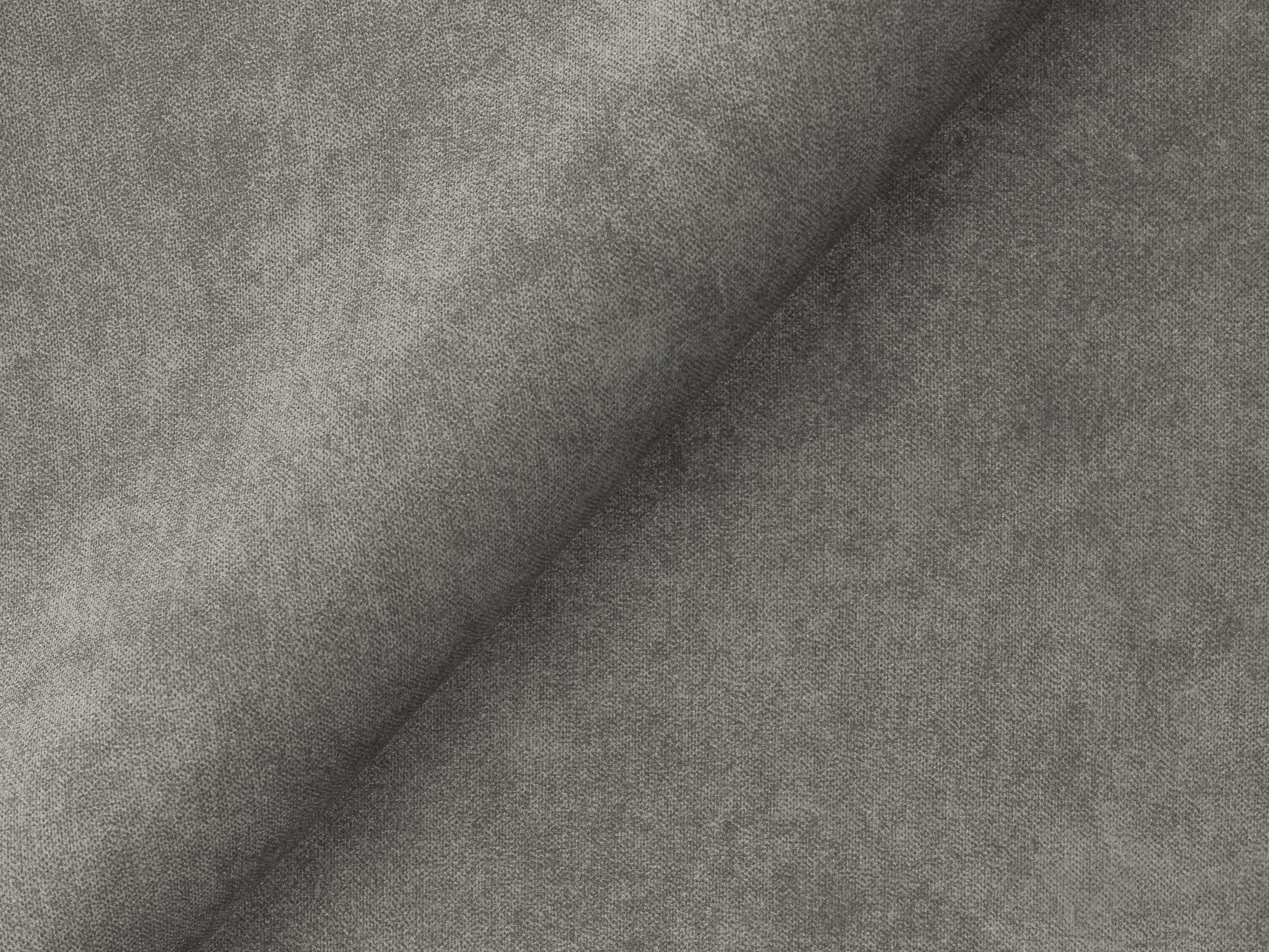 Modularer Samt-Ecksofa linksseitig für 2 Personen ALOHA grau