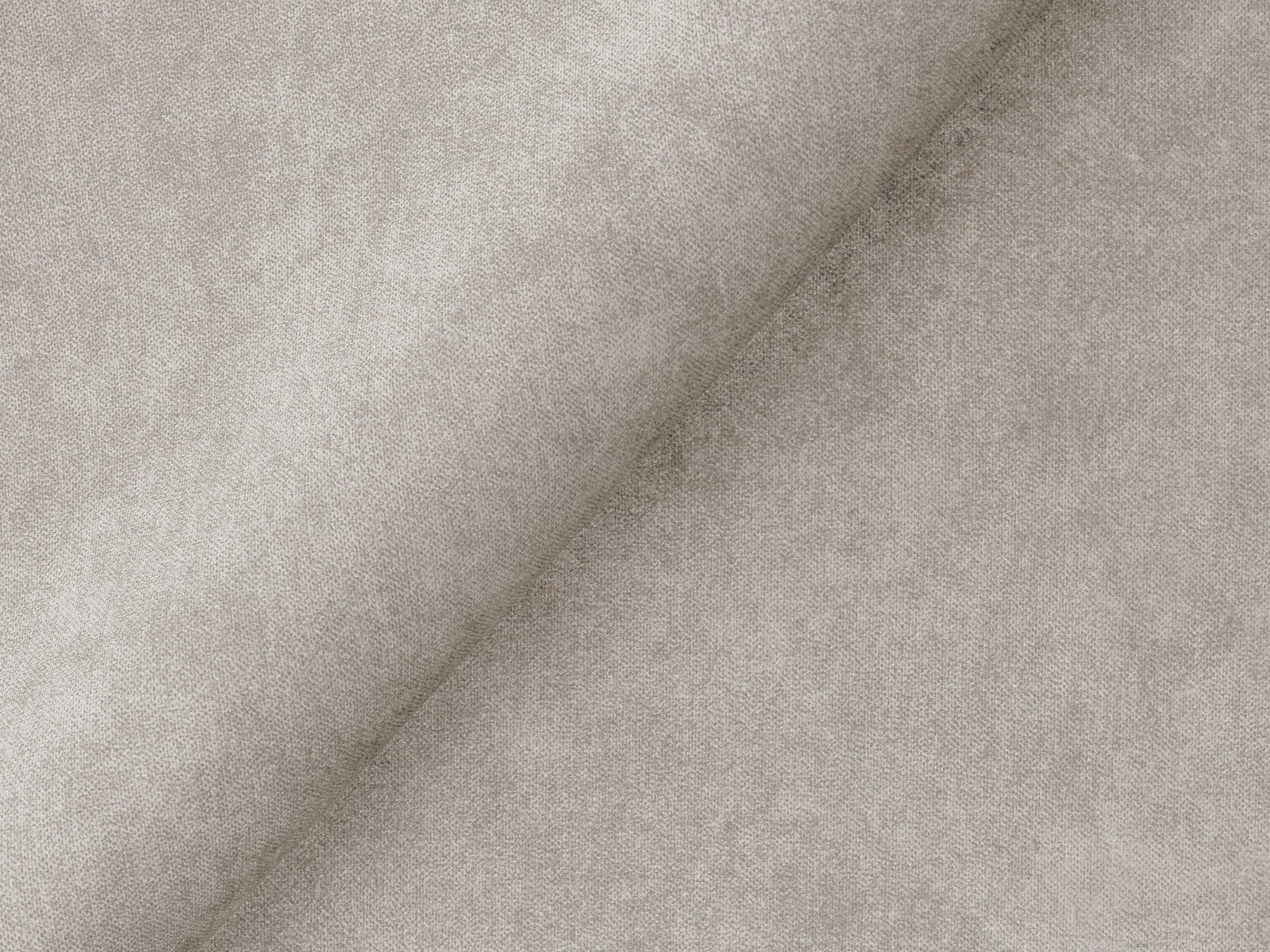 Modularer Samt-Ecksofa linksseitig für 2 Personen ALOHA hellbeige