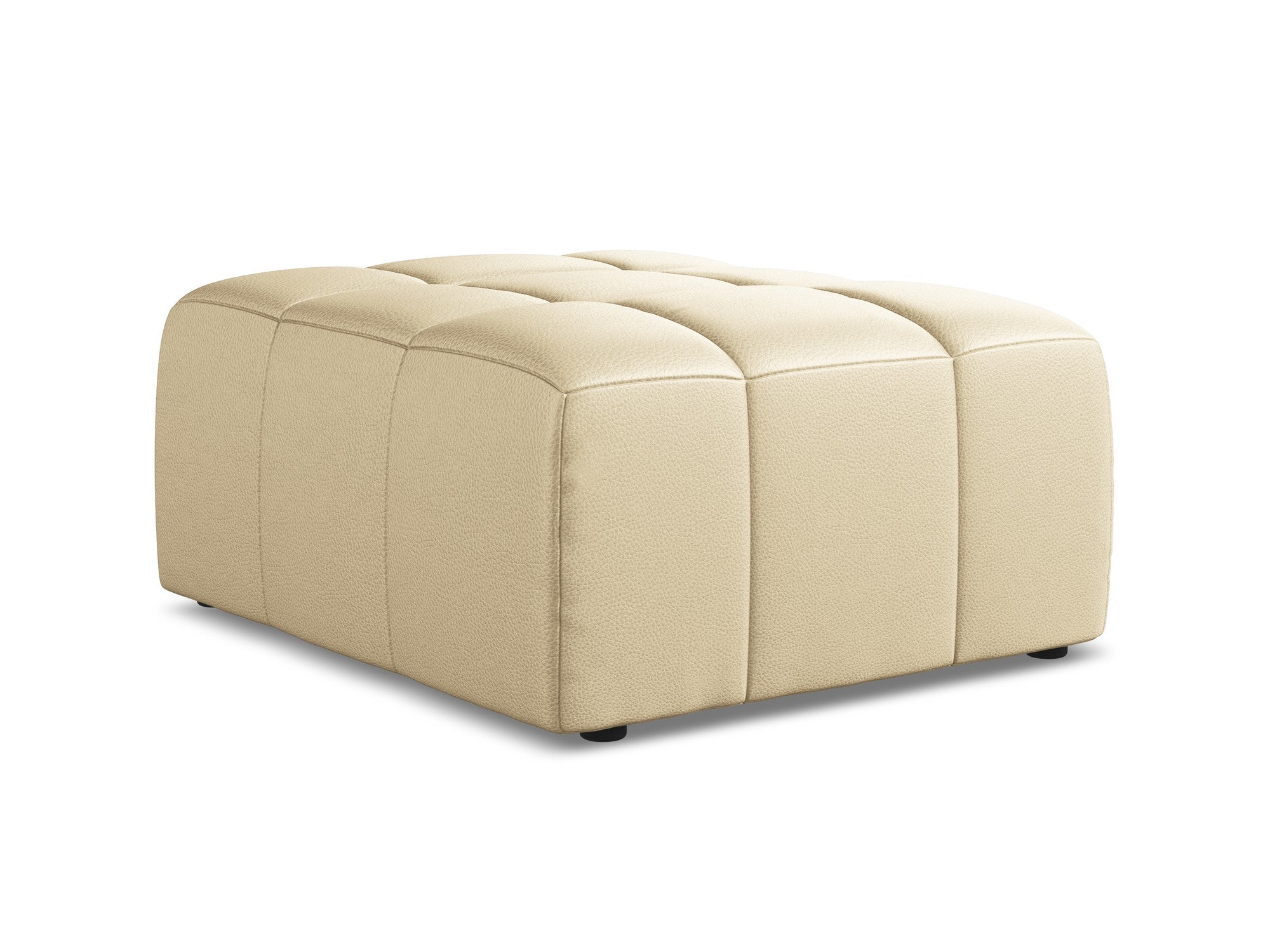 Pouf / Modul ALOHA beige Kunstleder