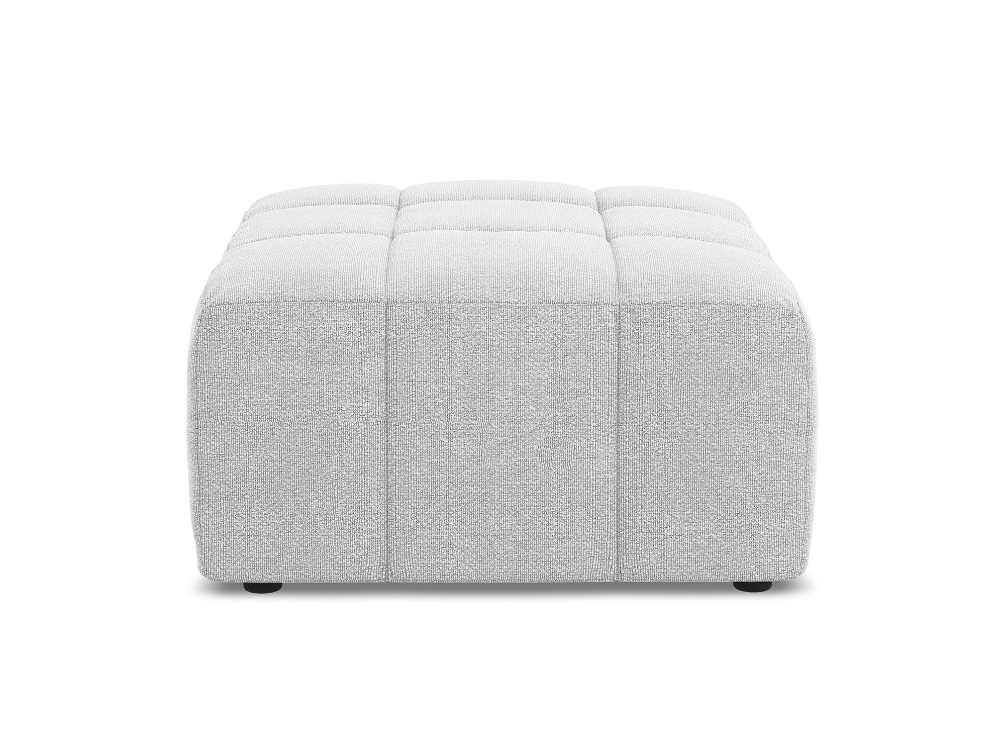 Pouf / module ALOHA silver boucle