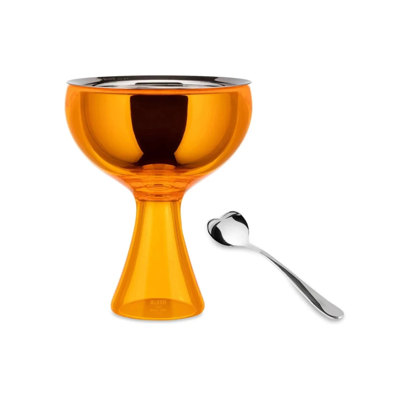 Pucharek do lodów BIG LOVE pomarańczowy – Alessi