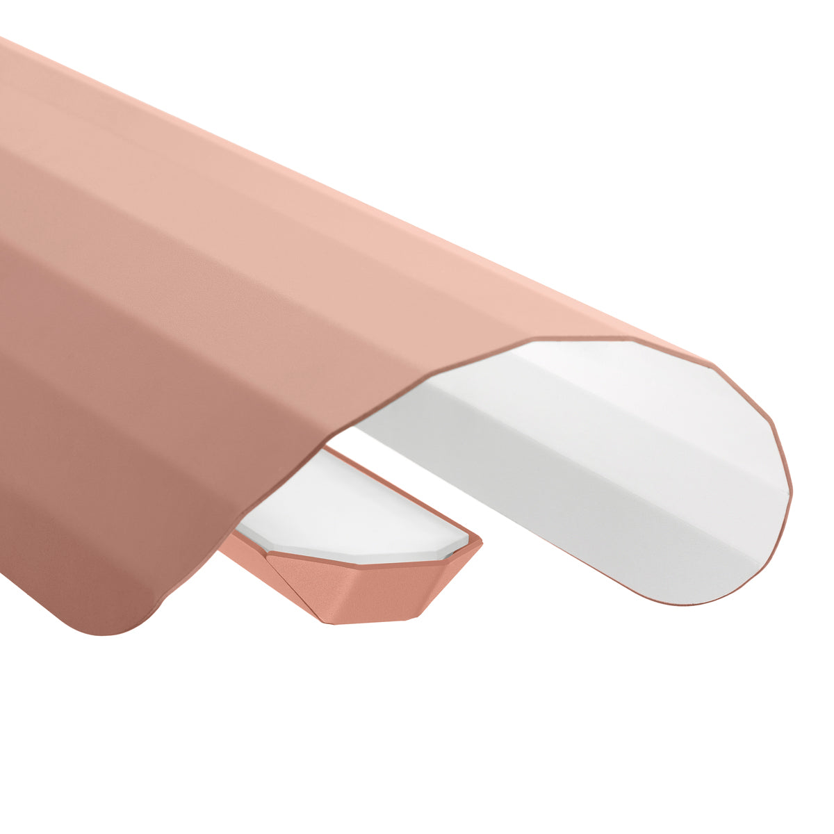 Lineare Pendelleuchte APOLIN gebrochenes Rosa