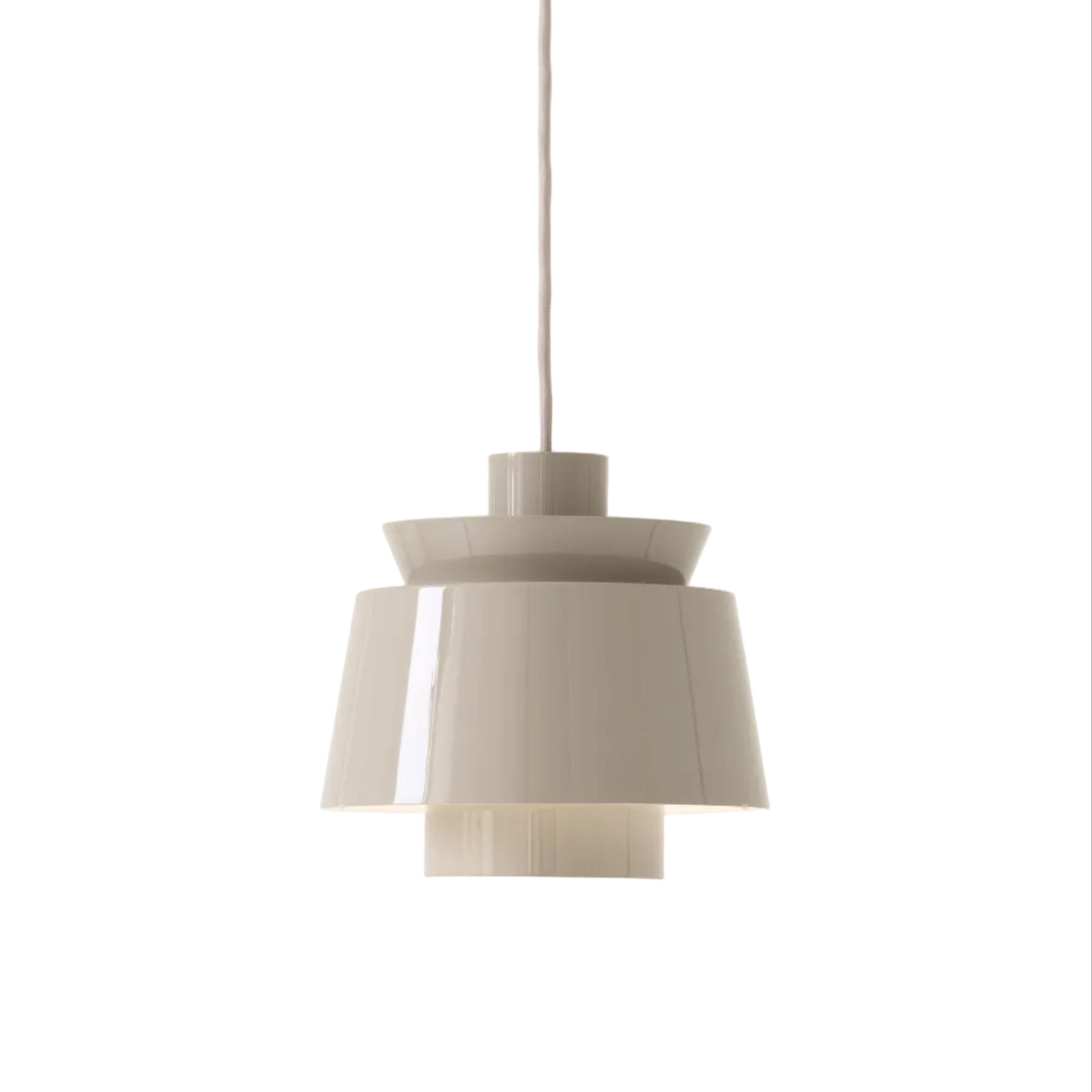 Hängelampe UTZON JU1 in grau-beige