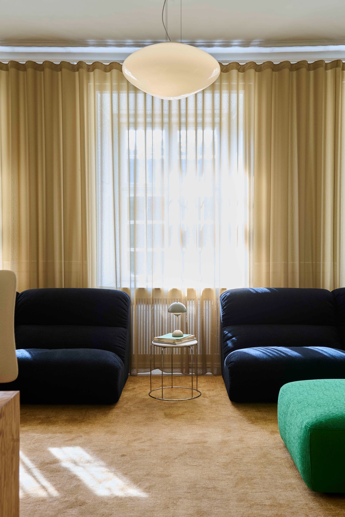 Modulares Sofa für 4 Personen HI LO beige