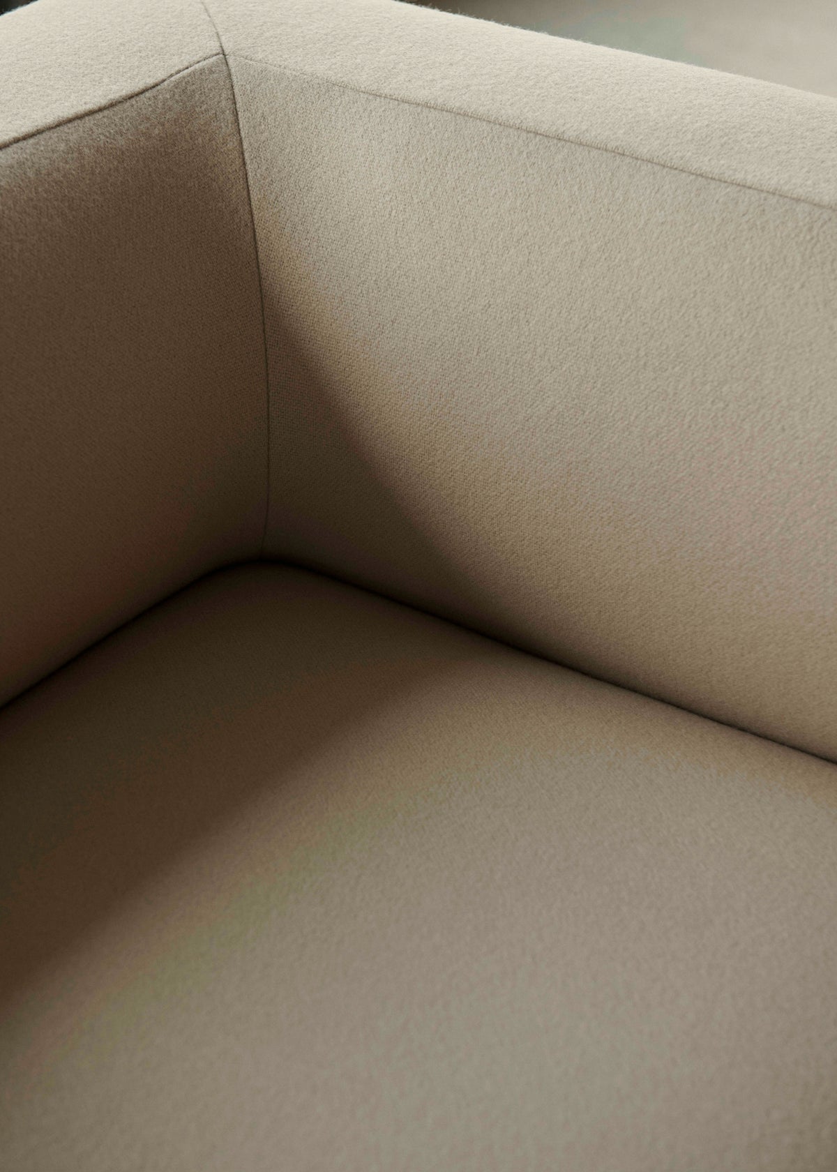 Modulares linkes Ecksofa 3-Sitzer DEVELIUS MELLOW gepolstert