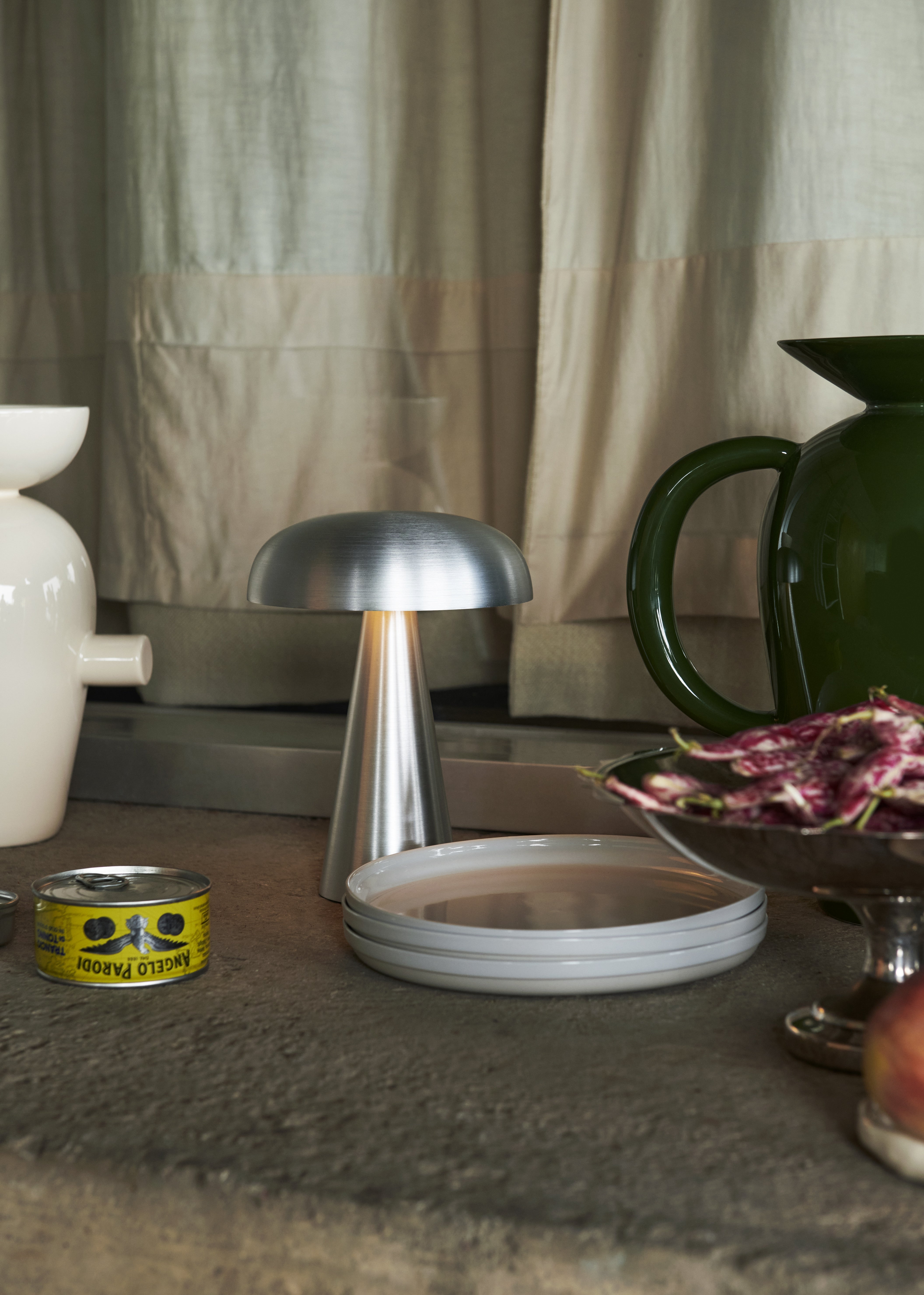 Tragbare Lampe COMO SC53 verchromt