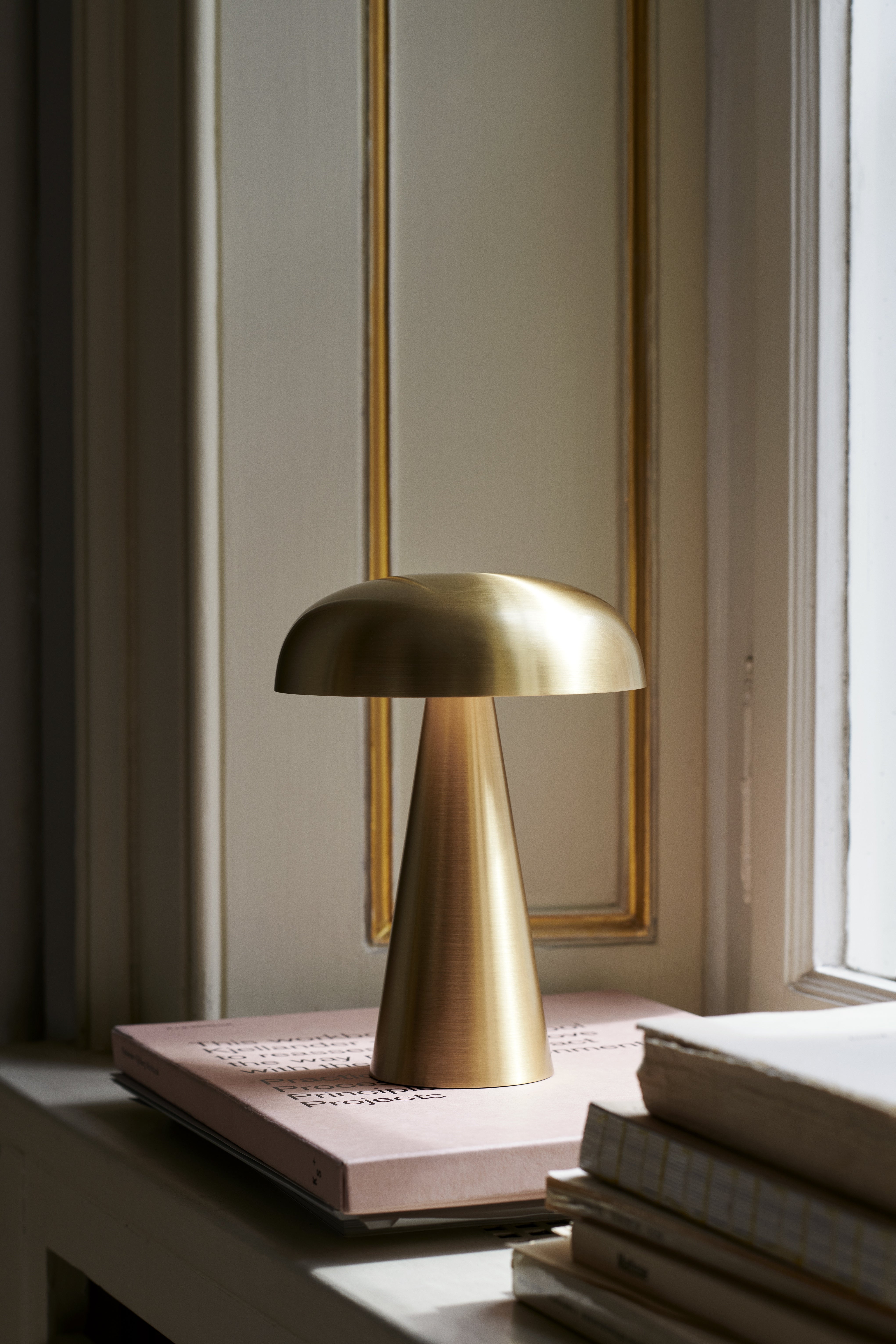 Tragbare Lampe COMO SC53 aus Messing