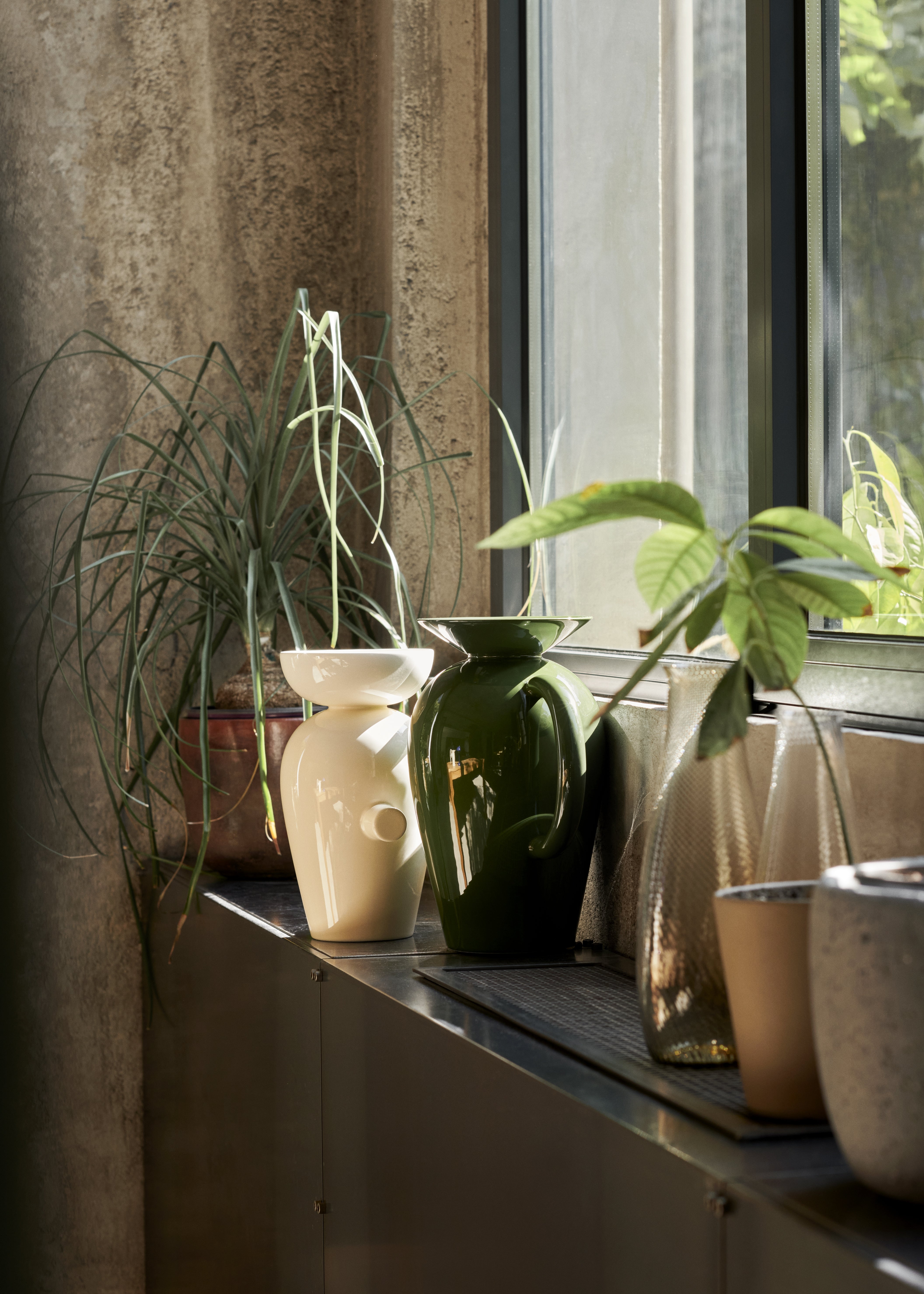 Vase MOMENTO JH40 cremefarben