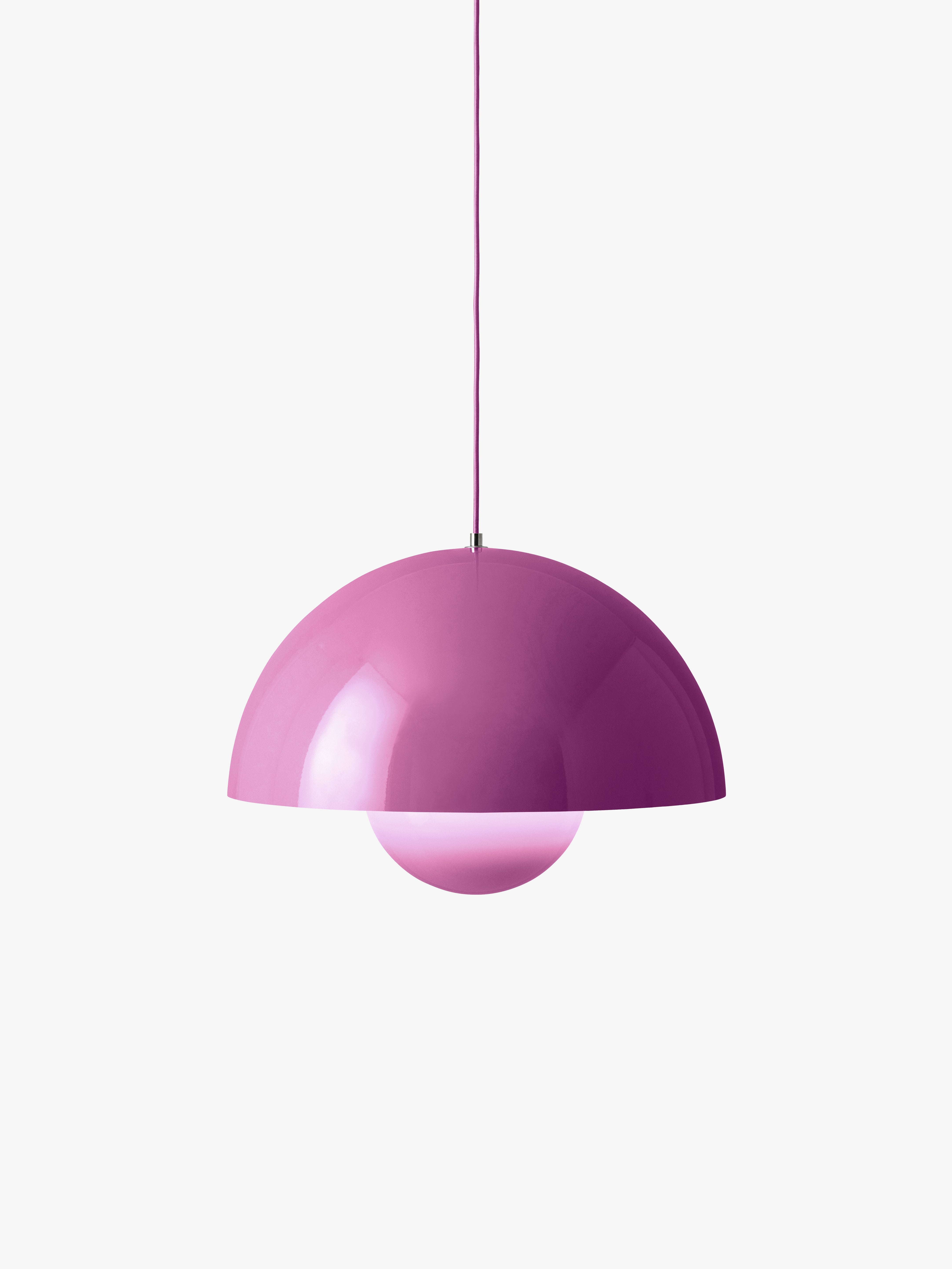 Pendelleuchte FLOWERPOT fuchsie