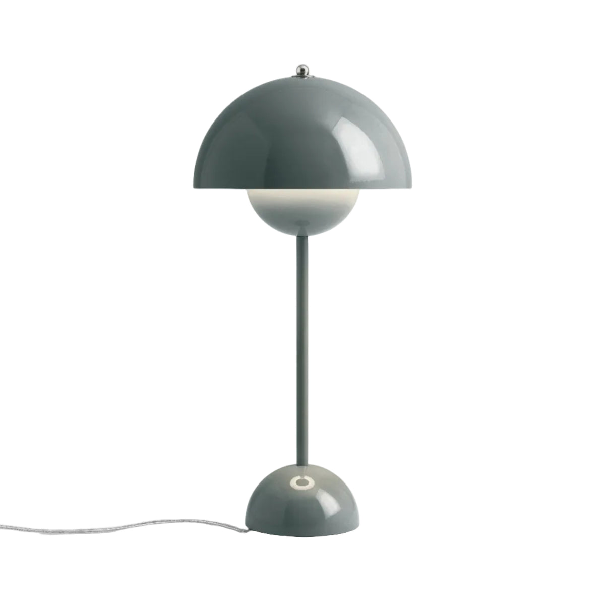 Tischlampe FLOWERPOT VP3 grau-blau