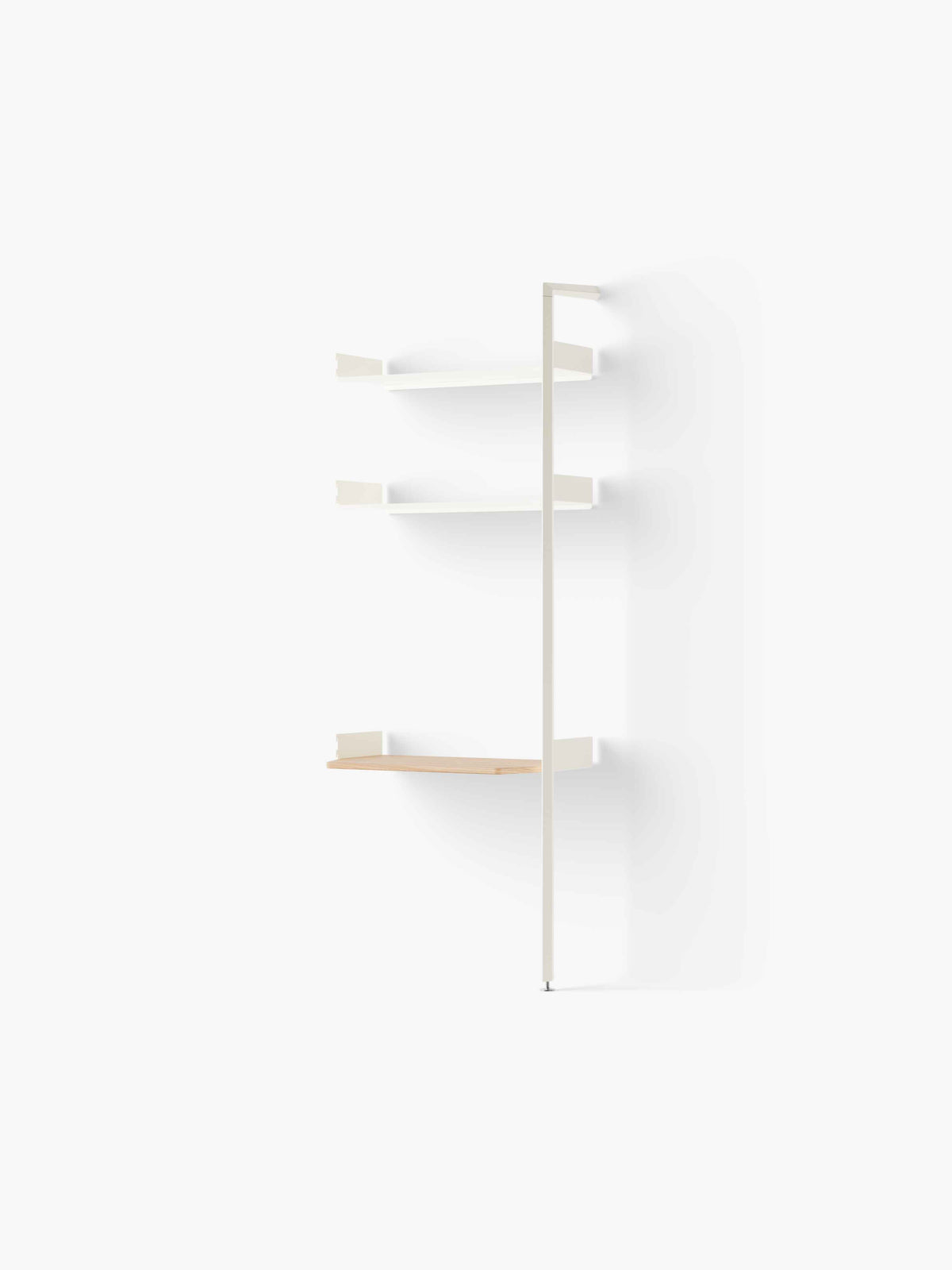 Modularregal ROMBE alabasterfarben