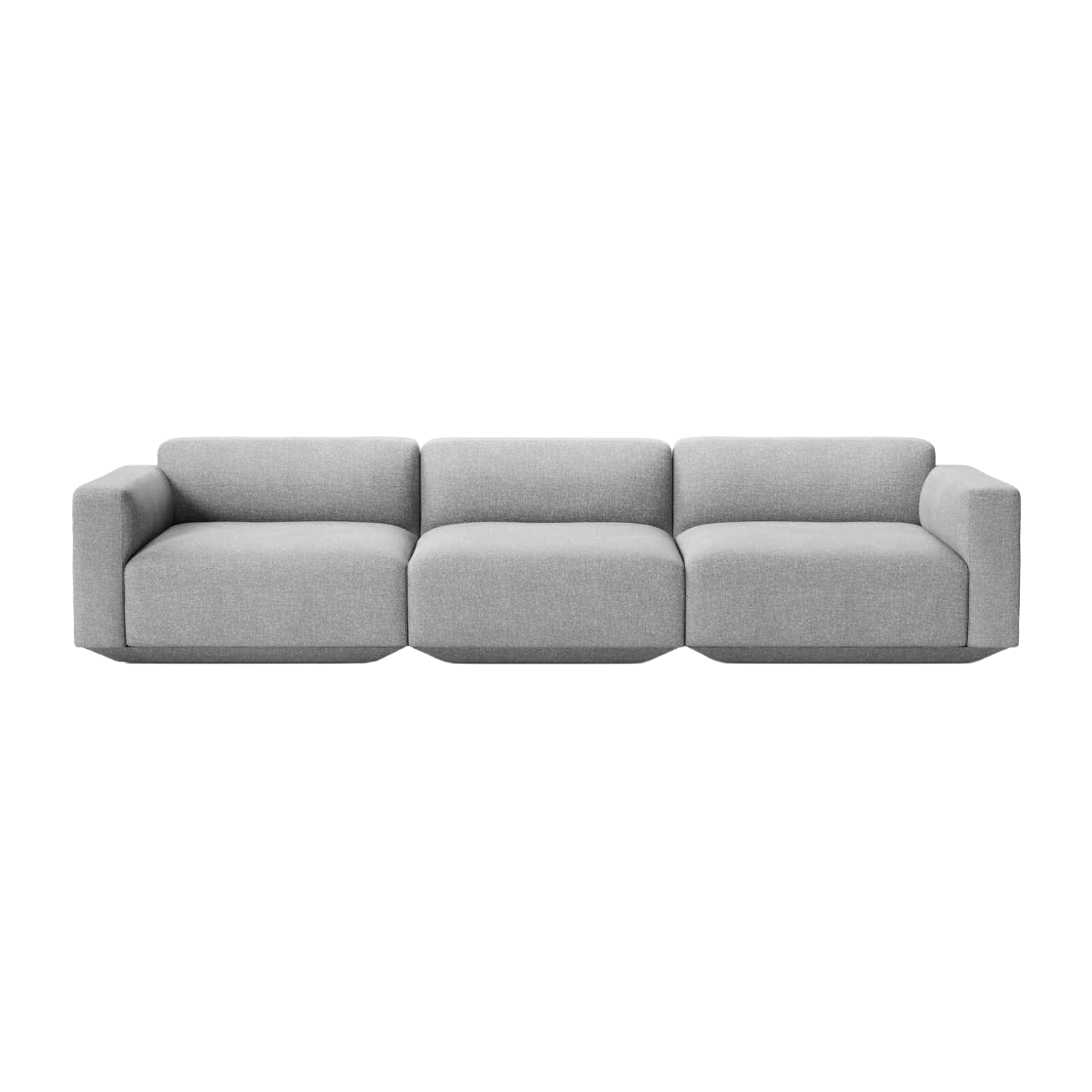 Modulares 4-Sitzer-Sofa DEVELIUS gepolstert