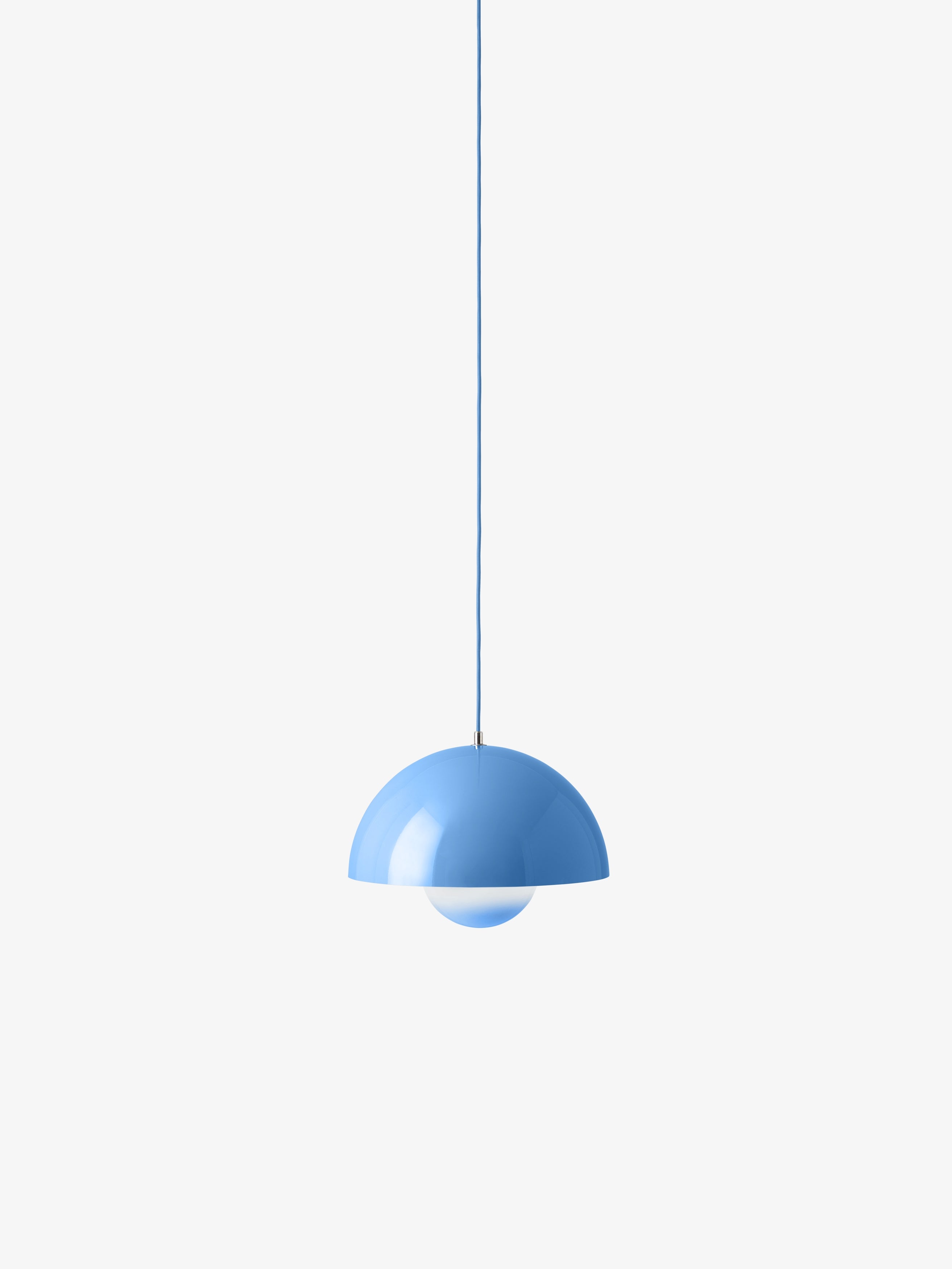 Pendelleuchte FLOWERPOT in Blau
